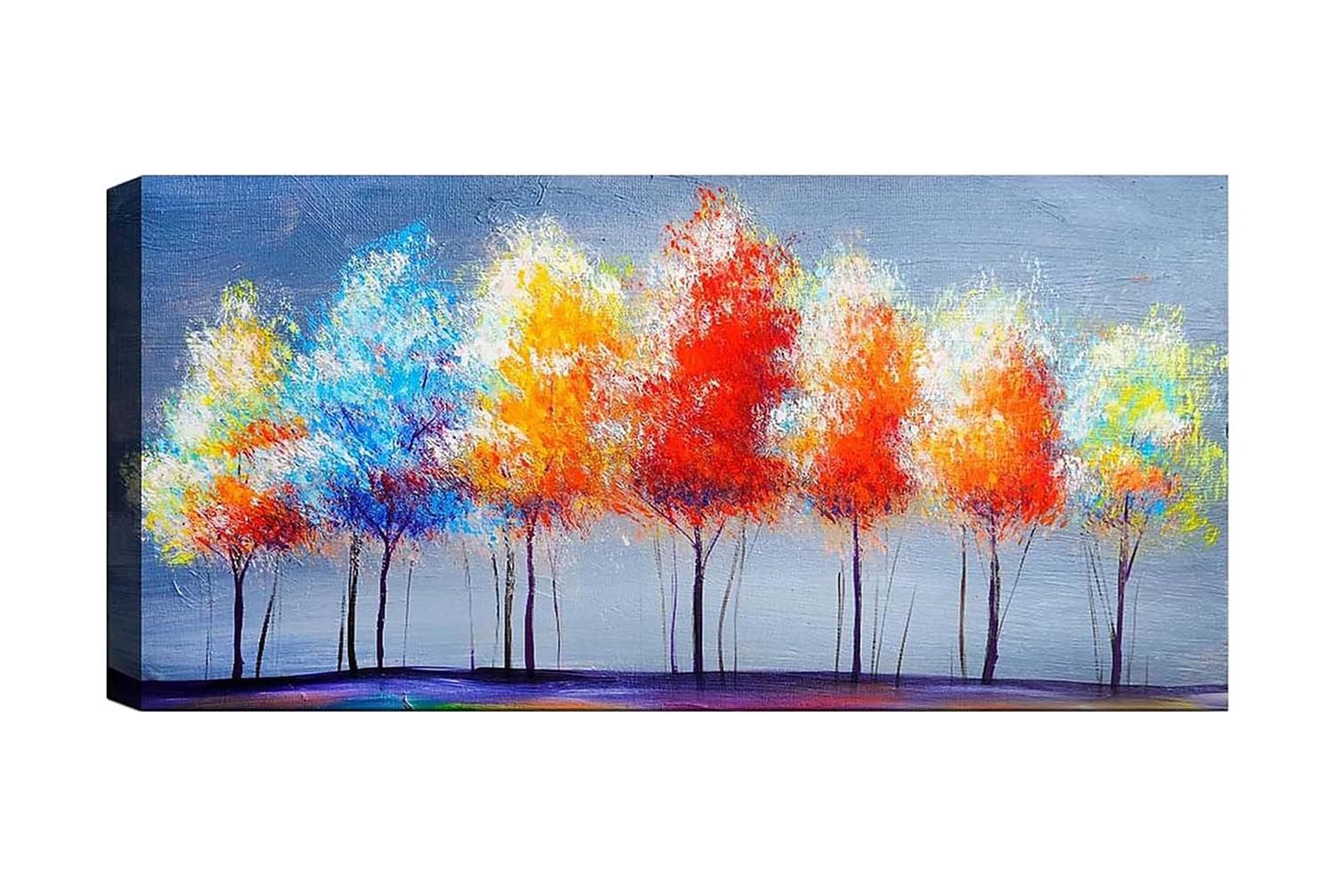 Canvastavla YTY Floral & Botanical Flerfärgad - 120x50 cm (Art.nr 1184869) — Chilli
