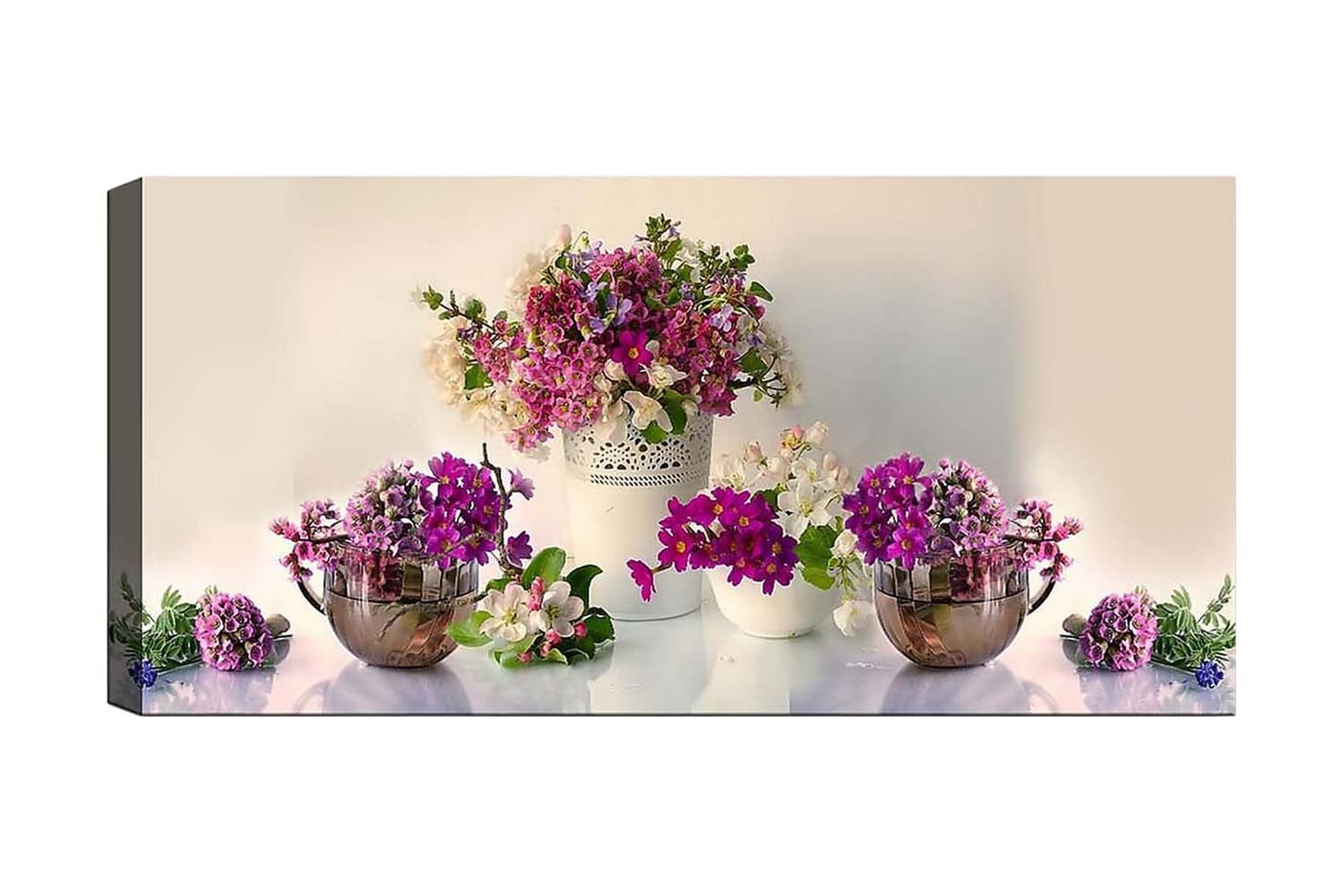 Canvastavla YTY Floral & Botanical Flerfärgad - 120x50 cm (Art.nr 1184594) — Chilli