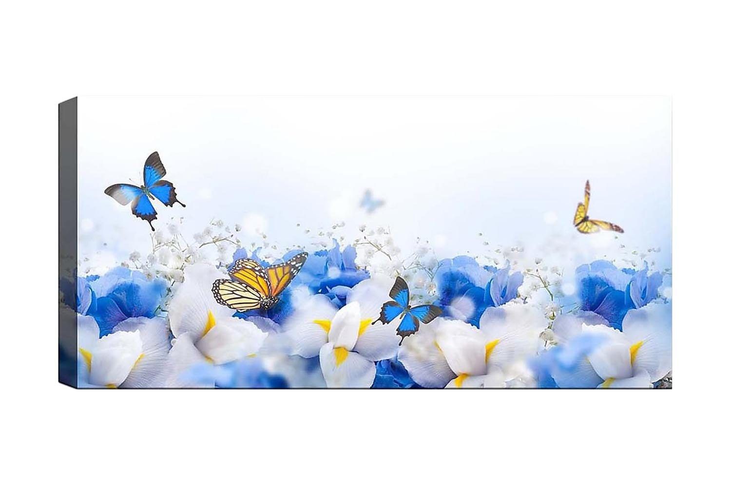 Canvastavla YTY Floral & Botanical Flerfärgad - 120x50 cm (Art.nr 1184767) — Chilli