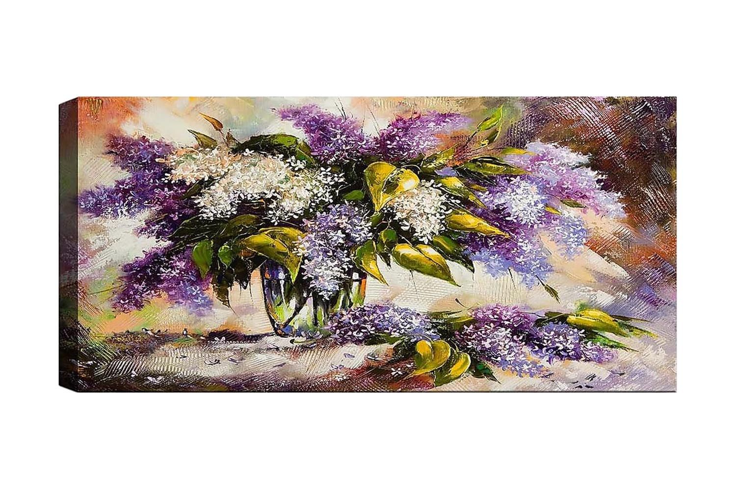Canvastavla YTY Floral & Botanical Flerfärgad - 120x50 cm (Art.nr 1184929) — Chilli