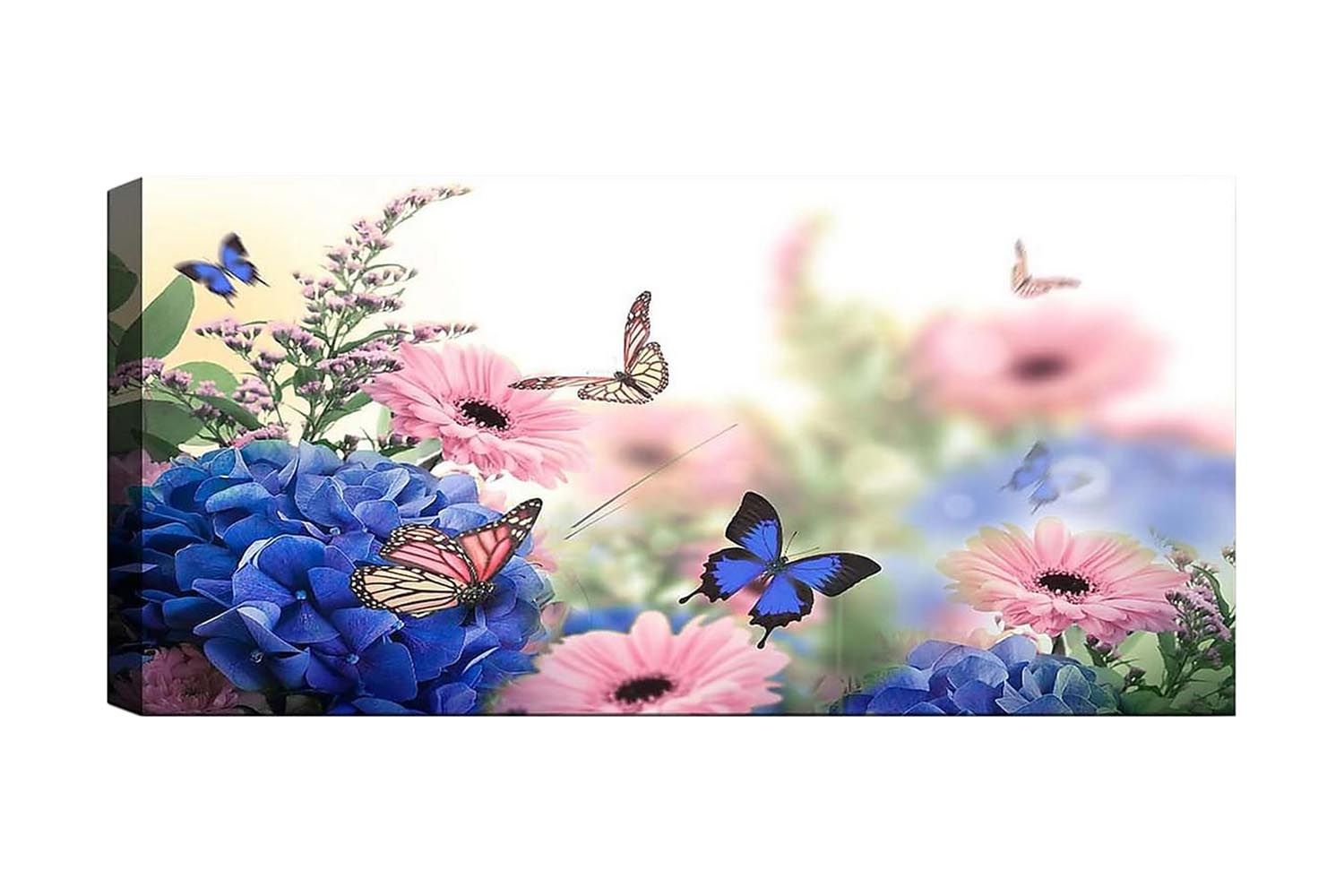 Canvastavla YTY Floral & Botanical Flerfärgad - 120x50 cm (Art.nr 1184847) — Chilli