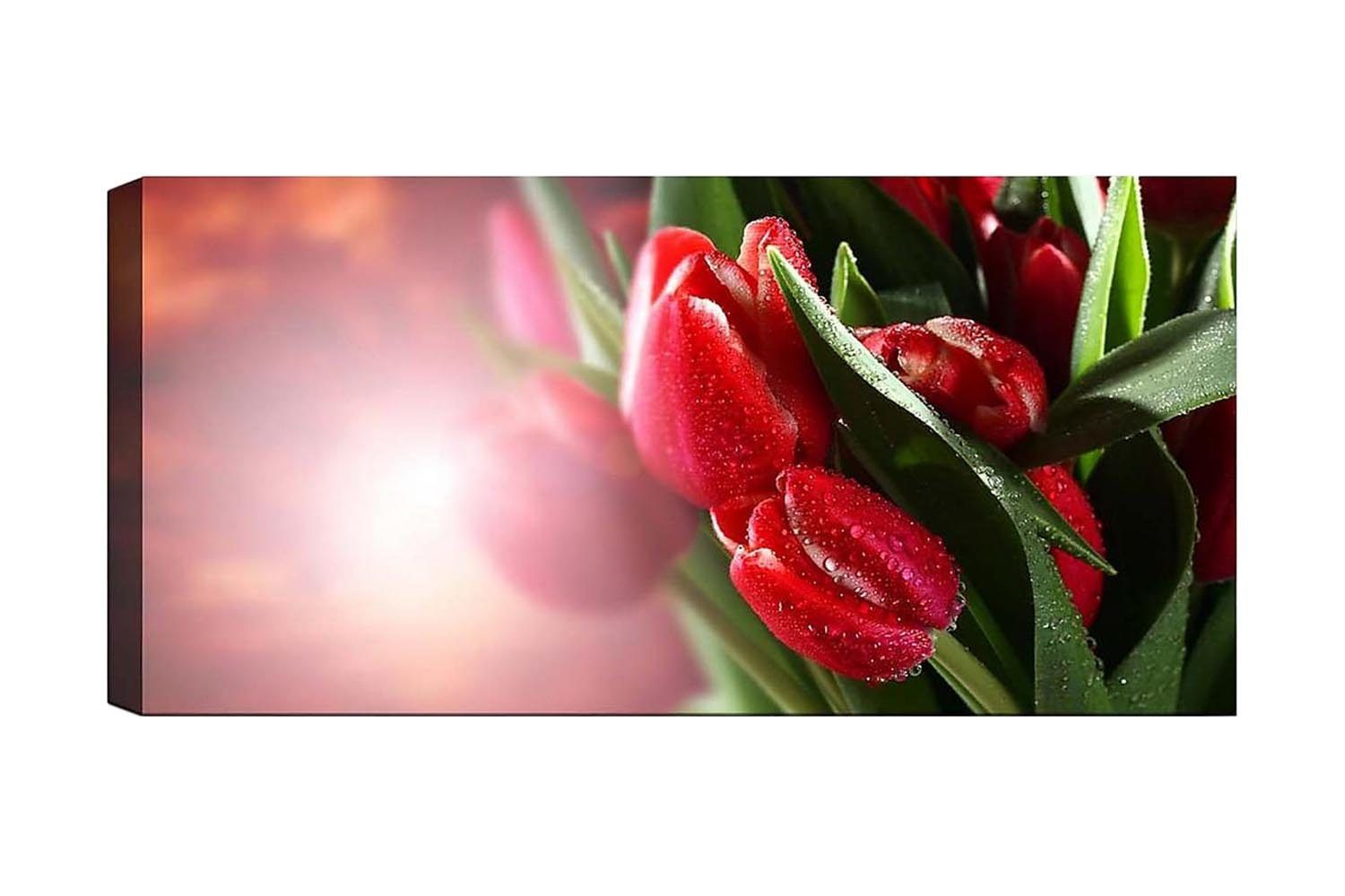 Canvastavla YTY Floral & Botanical Flerfärgad - 120x50 cm (Art.nr 1184342) — Chilli
