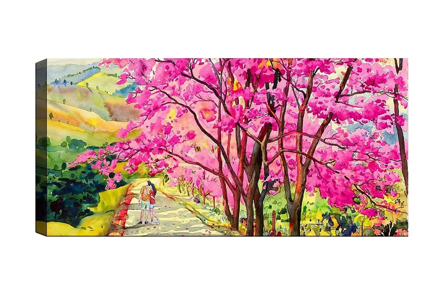 Canvastavla YTY Floral & Botanical Flerfärgad - 120x50 cm (Art.nr 1184380) — Chilli