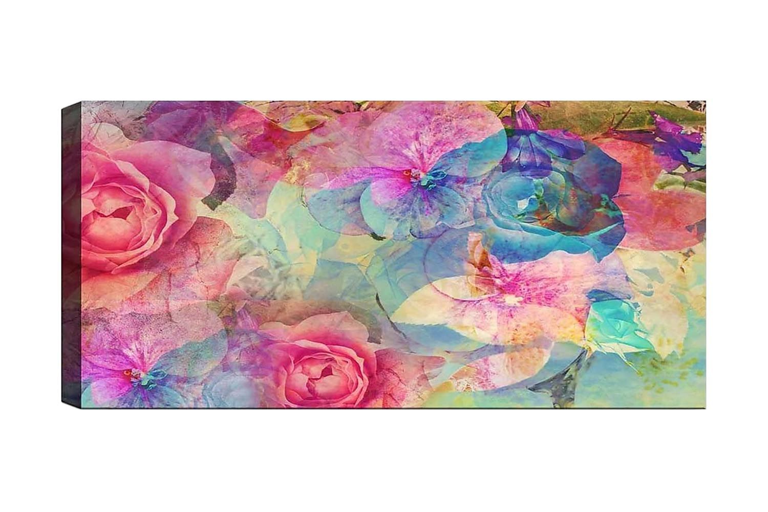 Canvastavla YTY Floral & Botanical Flerfärgad - 120x50 cm (Art.nr 1184090) — Chilli
