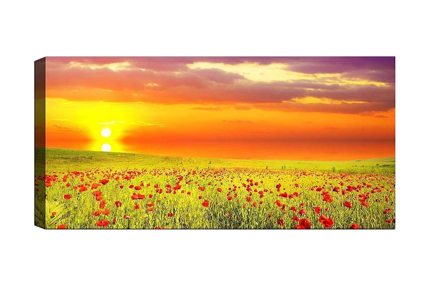 Canvastavla YTY Floral & Botanical Flerfärgad - 120x50 cm (Art.nr 1184181) — Chilli