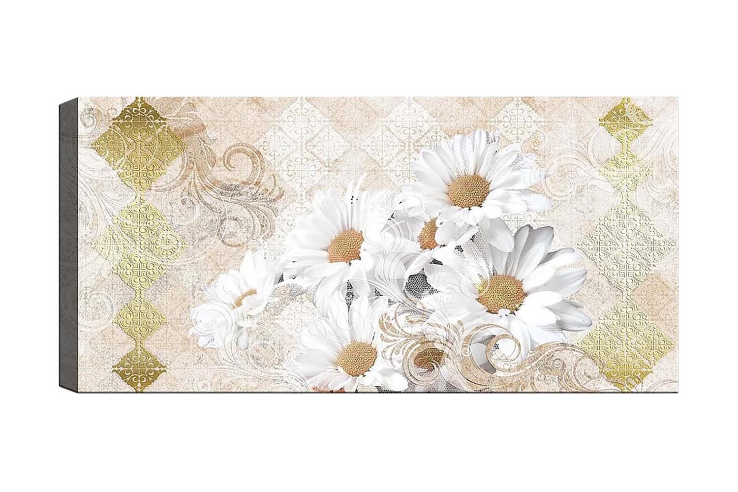 Canvastavla YTY Floral & Botanical Flerfärgad - 120x50 cm (Art.nr 1184898) — Chilli