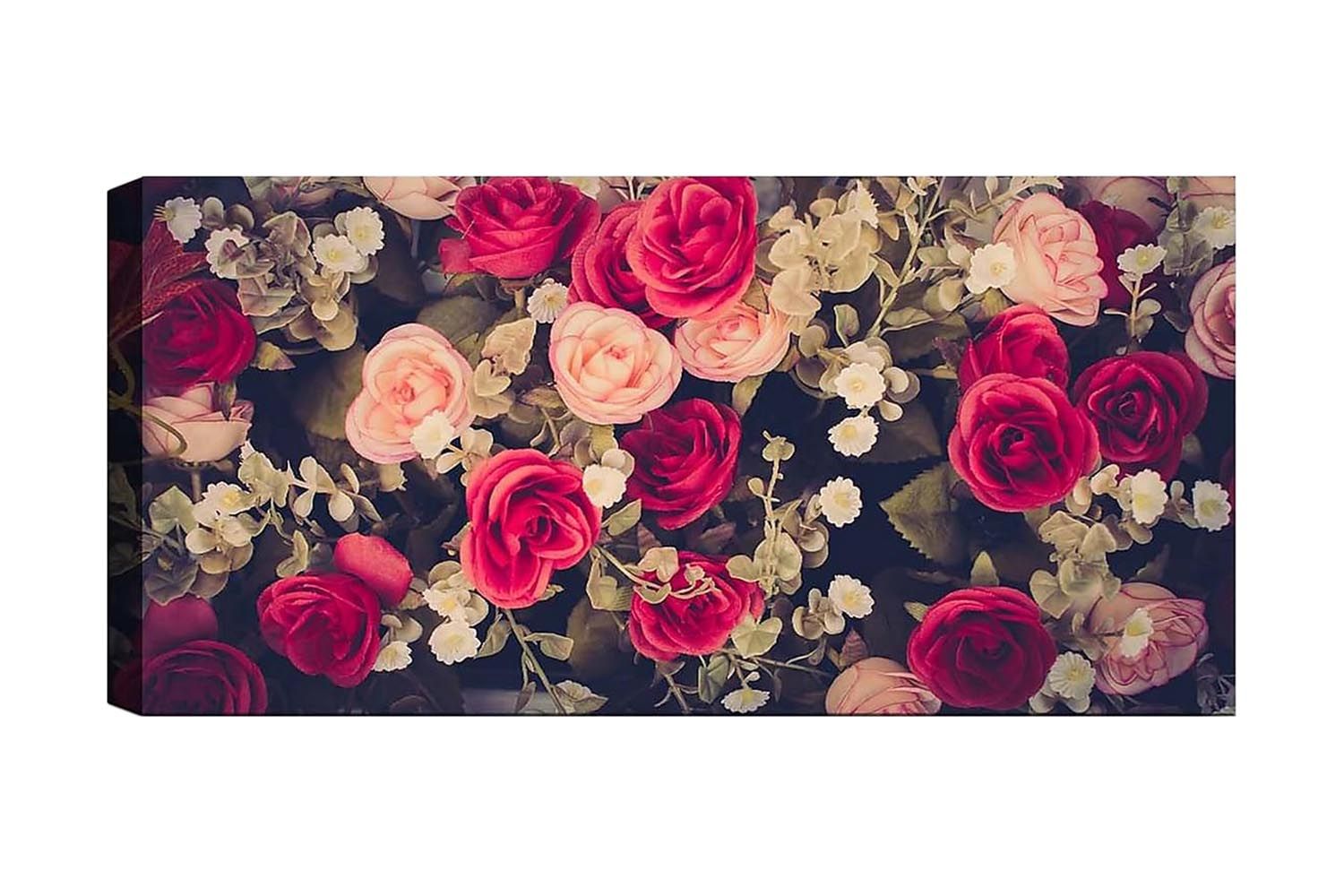 Canvastavla YTY Floral & Botanical Flerfärgad - 120x50 cm (Art.nr 1184468) — Chilli