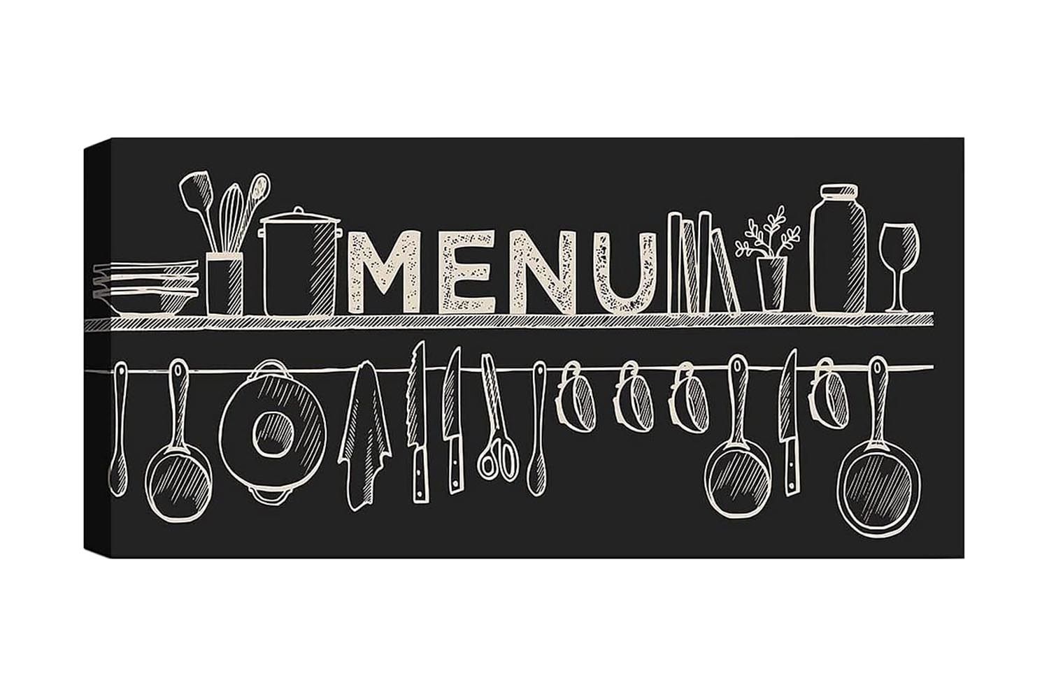 Canvastavla YTY Food & Beverage Flerfärgad - 120x50 cm (Art.nr 1184804) — Chilli