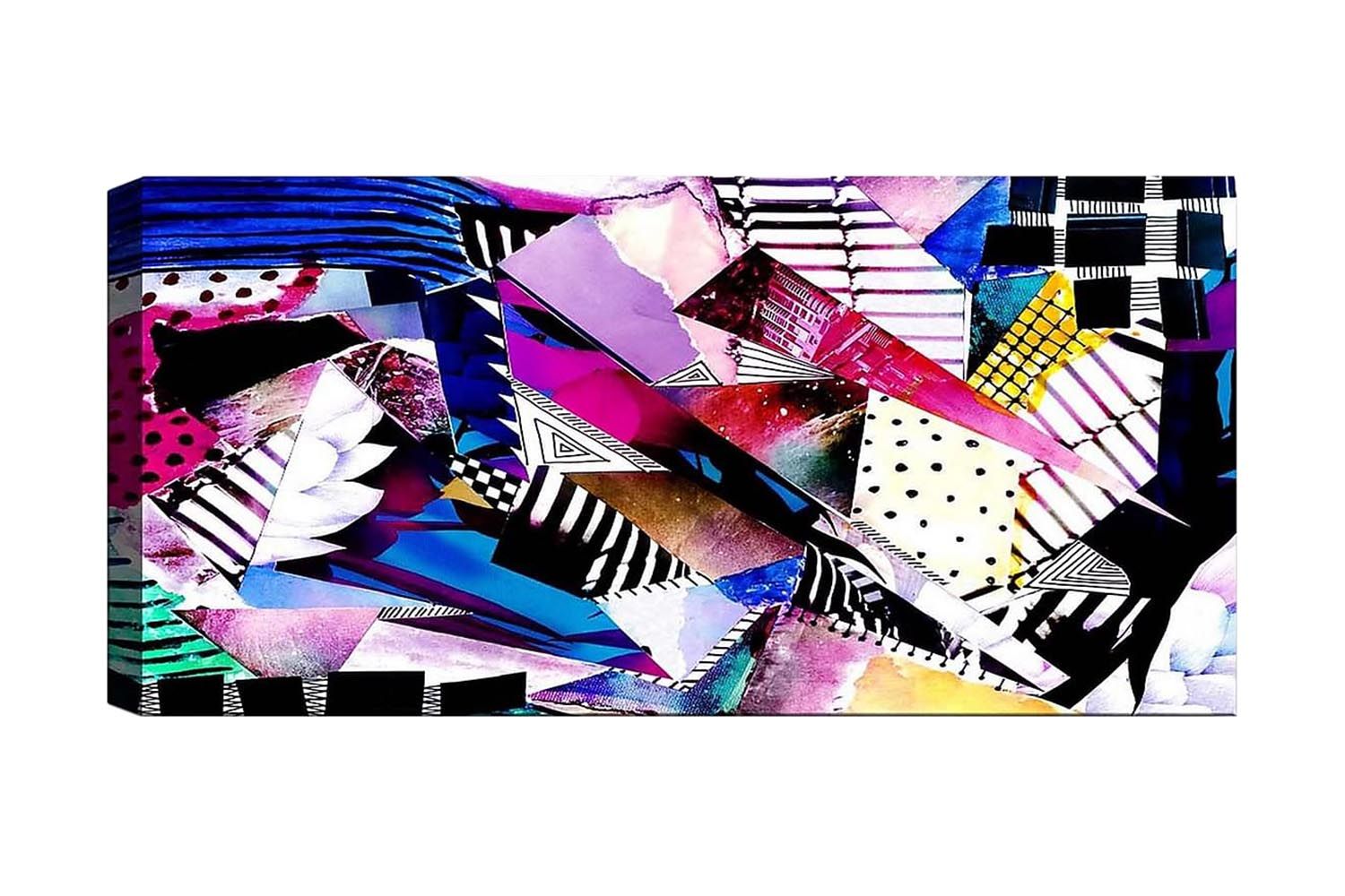 Canvastavla YTY Geometric Flerfärgad - 120x50 cm (Art.nr 1183987) — Chilli