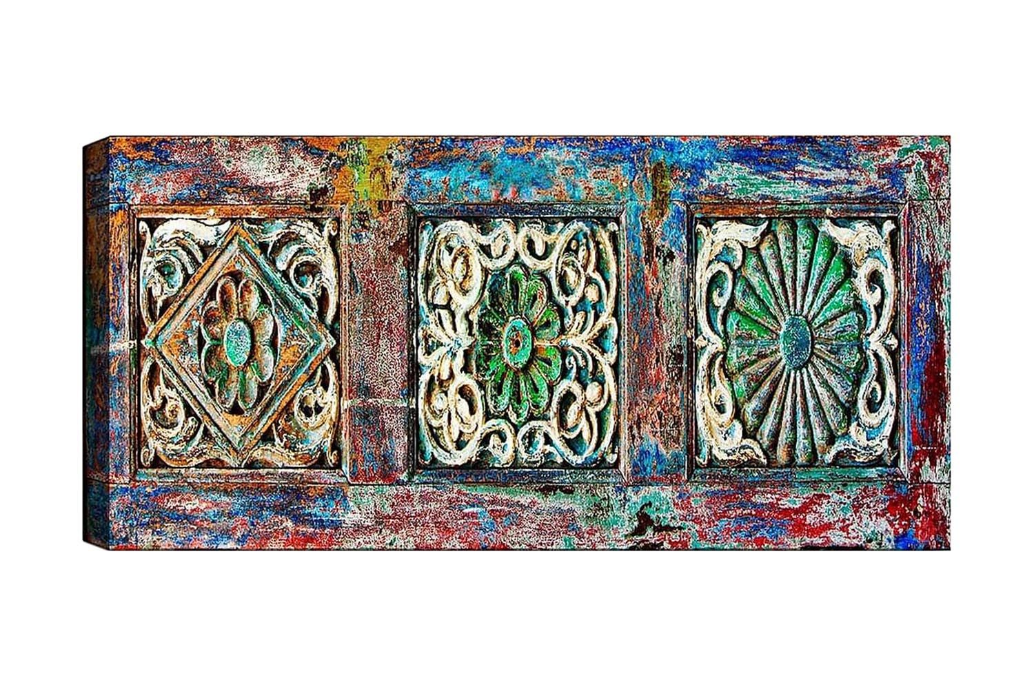 Canvastavla YTY Geometric Flerfärgad - 120x50 cm (Art.nr 1183986) — Chilli