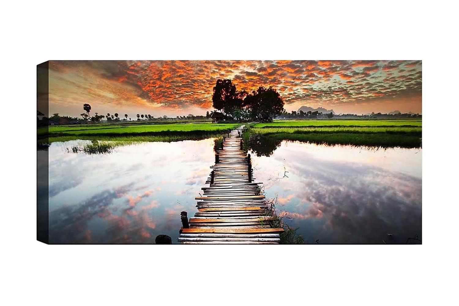 Canvastavla YTY Landscape & Nature Flerfärgad - 120x50 cm (Art.nr 1184059) — Chilli