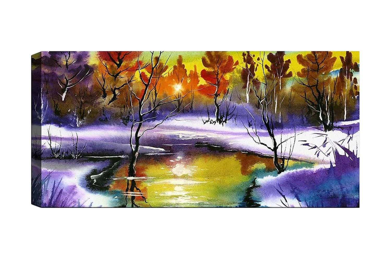 Canvastavla YTY Landscape & Nature Flerfärgad - 120x50 cm (Art.nr 1184063) — Chilli