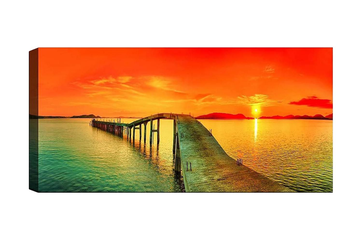Canvastavla YTY Landscape & Nature Flerfärgad - 120x50 cm (Art.nr 1184117) — Chilli