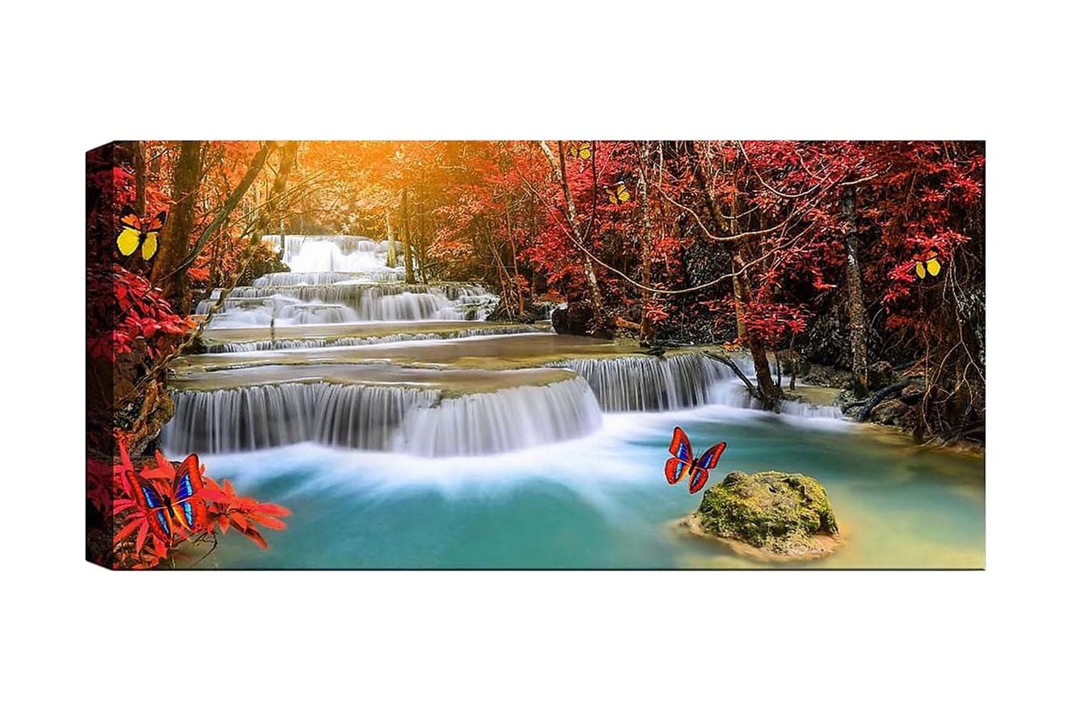 Canvastavla YTY Landscape & Nature Flerfärgad - 120x50 cm (Art.nr 1184198) — Chilli