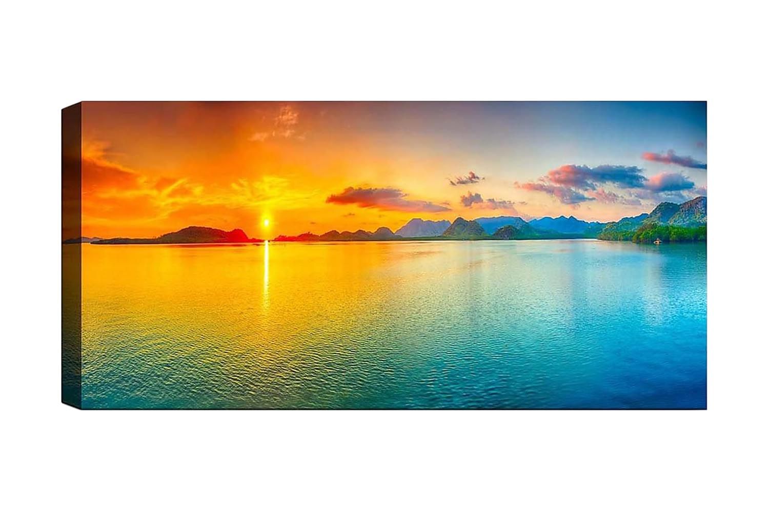 Canvastavla YTY Landscape & Nature Flerfärgad - 120x50 cm (Art.nr 1184469) — Chilli