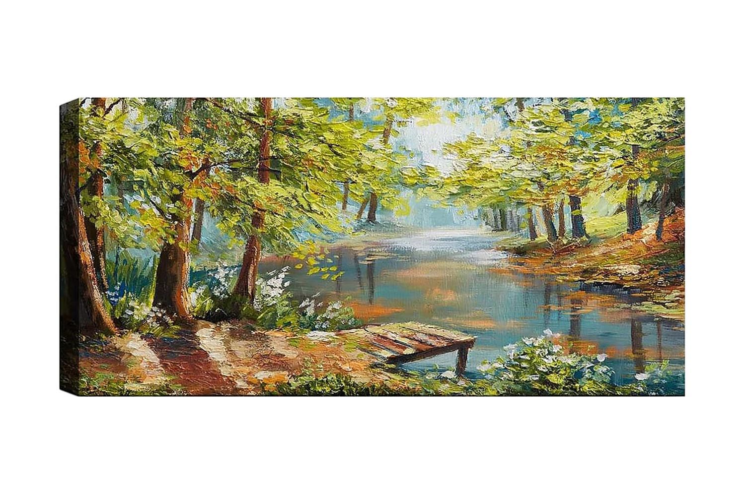 Canvastavla YTY Landscape & Nature Flerfärgad - 120x50 cm (Art.nr 1184733) — Chilli