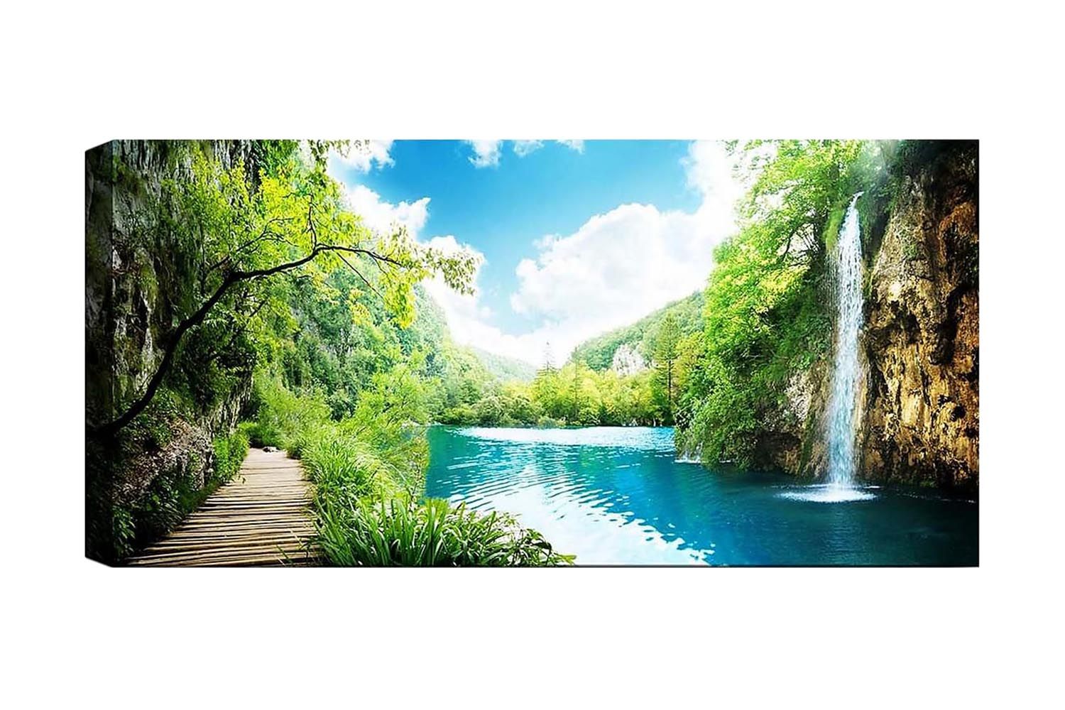 Canvastavla YTY Landscape & Nature Flerfärgad - 120x50 cm (Art.nr 1184724) — Chilli