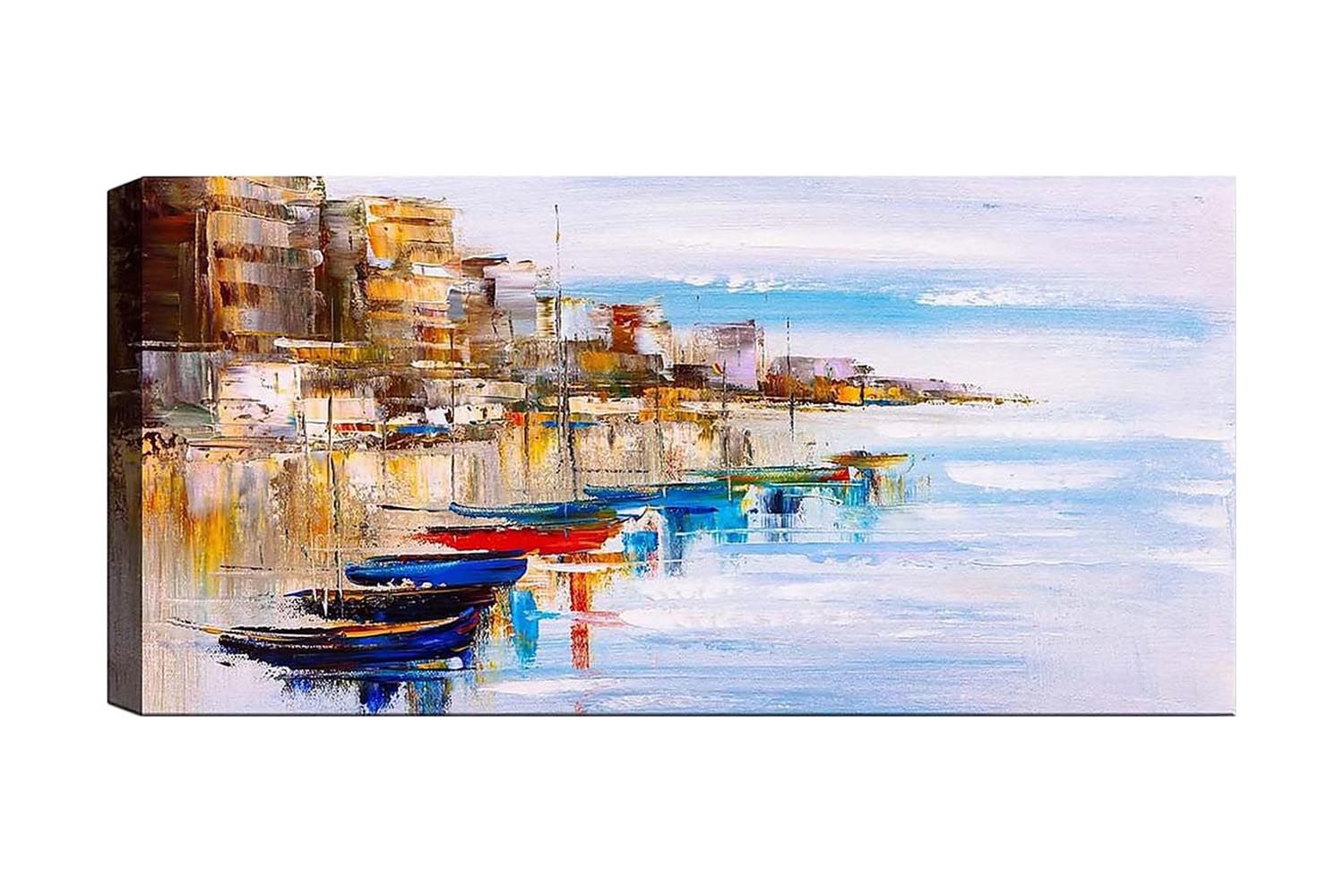 Canvastavla YTY Nautical & Beach Flerfärgad - 120x50 cm (Art.nr 1184292) — Chilli