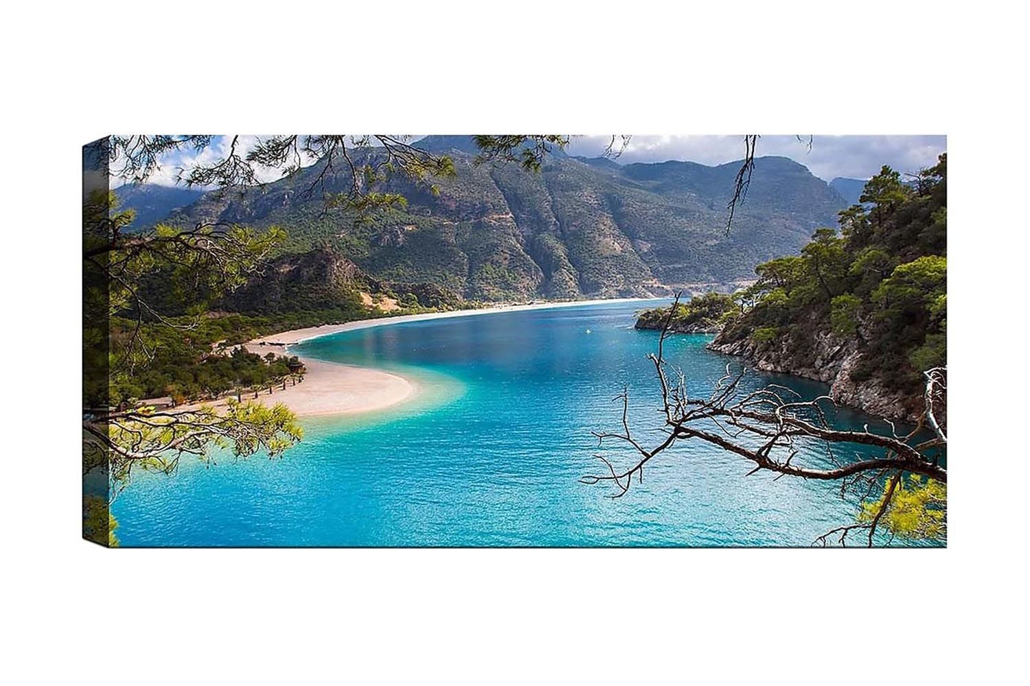 Canvastavla YTY Nautical & Beach Flerfärgad - 120x50 cm (Art.nr 1184808) — Chilli