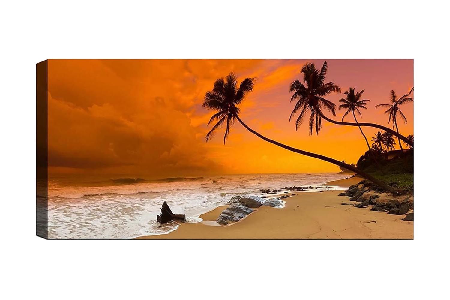 Canvastavla YTY Nautical & Beach Flerfärgad - 120x50 cm (Art.nr 1184612) — Chilli