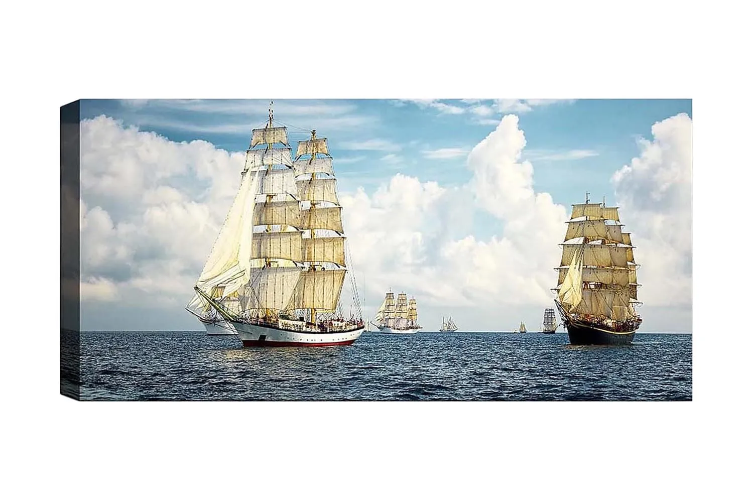 Canvastavla YTY Nautical & Beach Flerfärgad - 120x50 cm (Art.nr 1184669) — Chilli