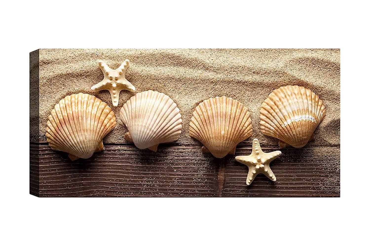 Canvastavla YTY Nautical & Beach Flerfärgad - 120x50 cm (Art.nr 1184246) — Chilli