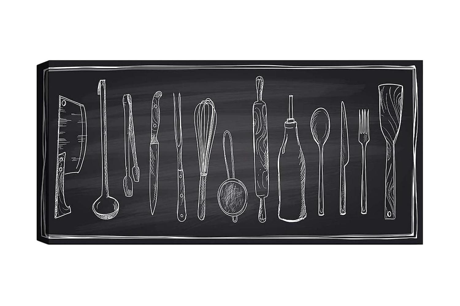 Canvastavla YTY Object Flerfärgad - 120x50 cm (Art.nr 1183944) — Chilli