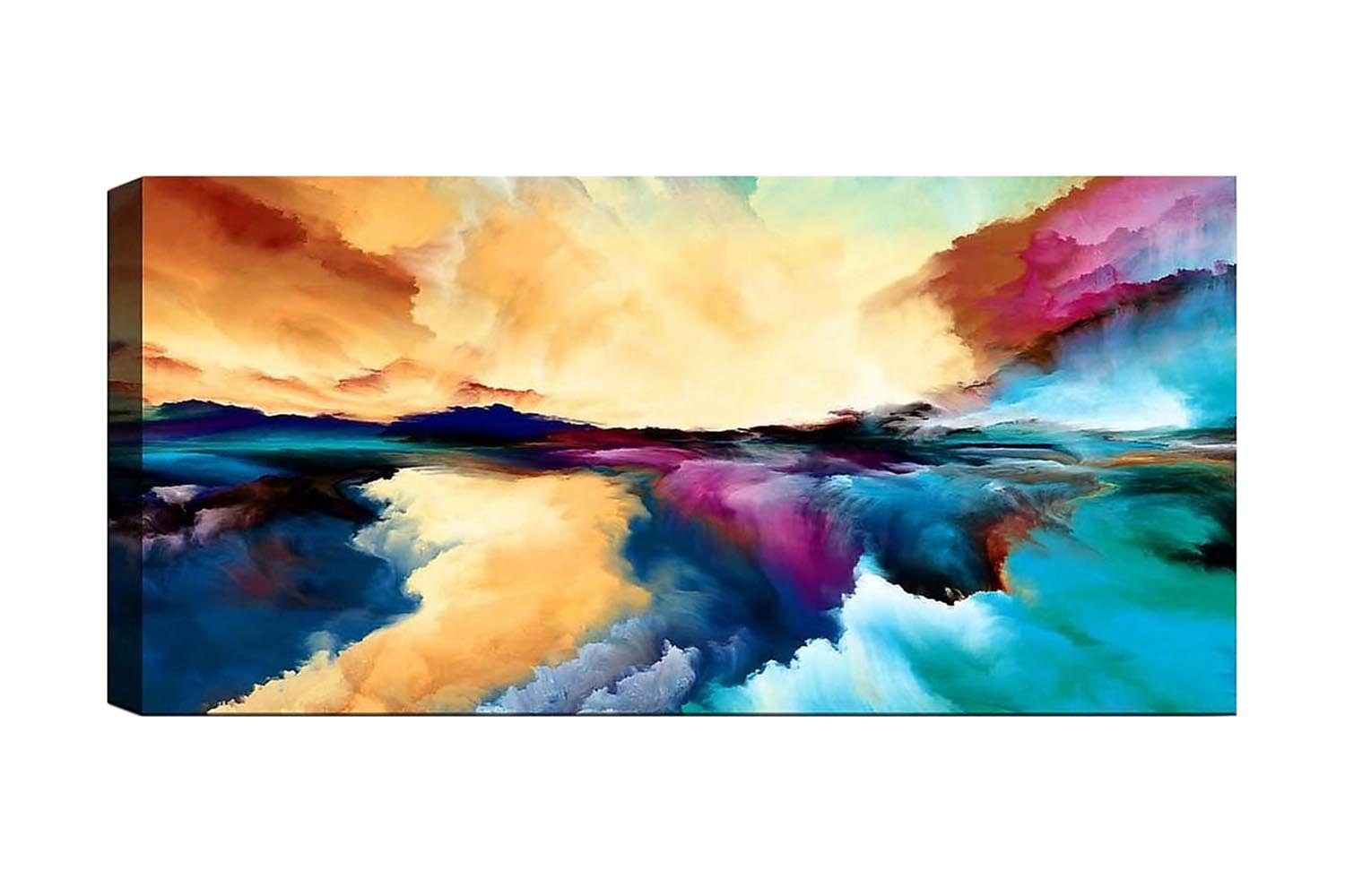 Canvastavla YTY Outer Space Flerfärgad - 120x50 cm (Art.nr 1184911) — Chilli