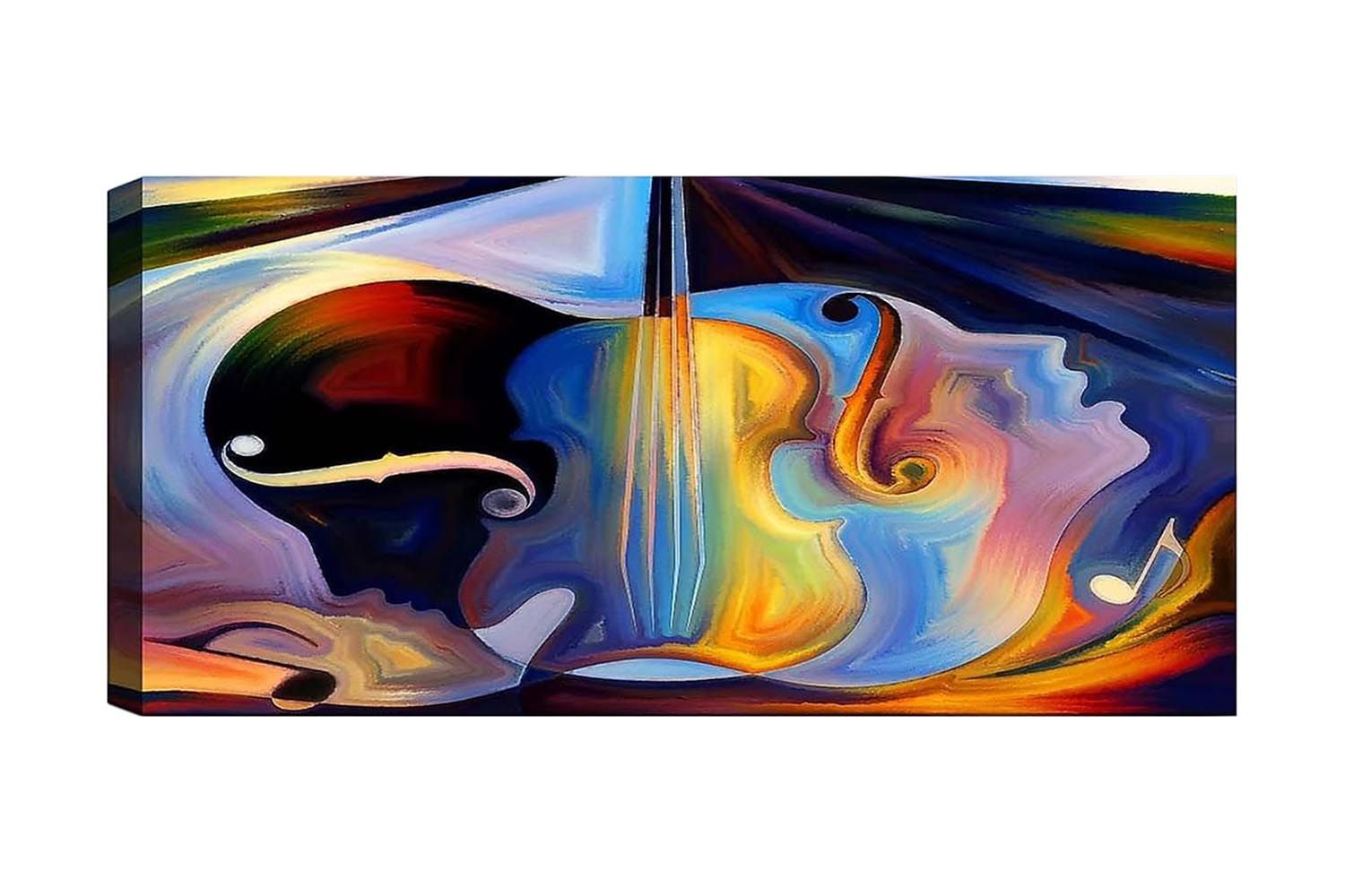 Canvastavla YTY Spiritual Flerfärgad - 120x50 cm (Art.nr 1183942) — Chilli