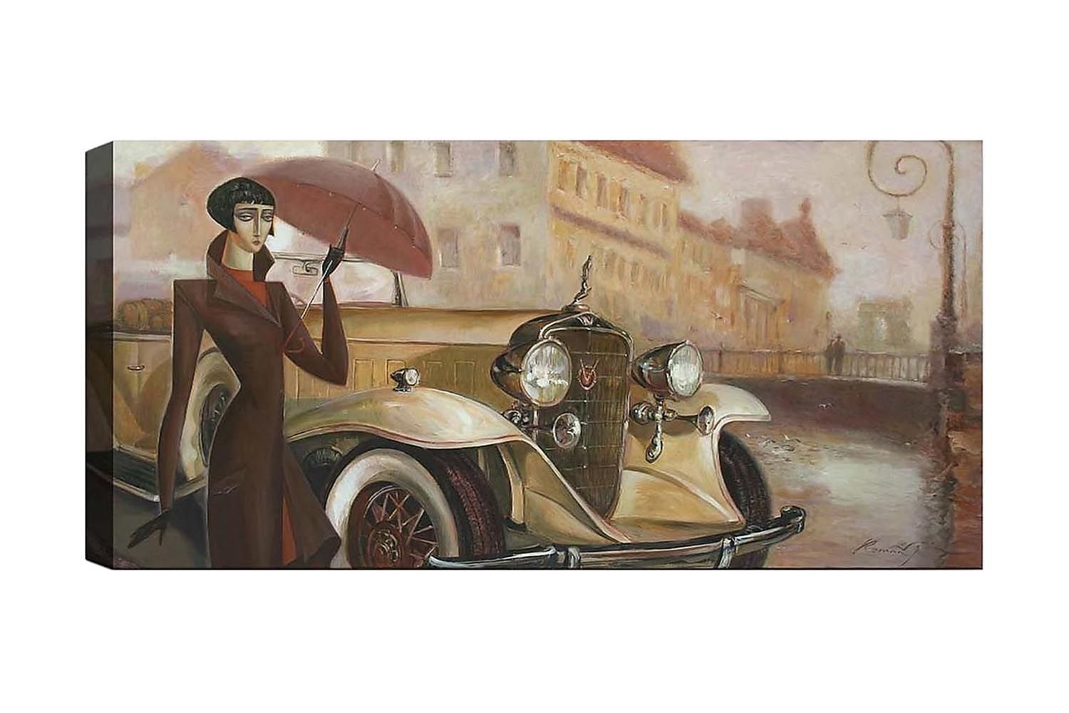 Canvastavla YTY Transportation Flerfärgad - 120x50 cm (Art.nr 1184564) — Chilli