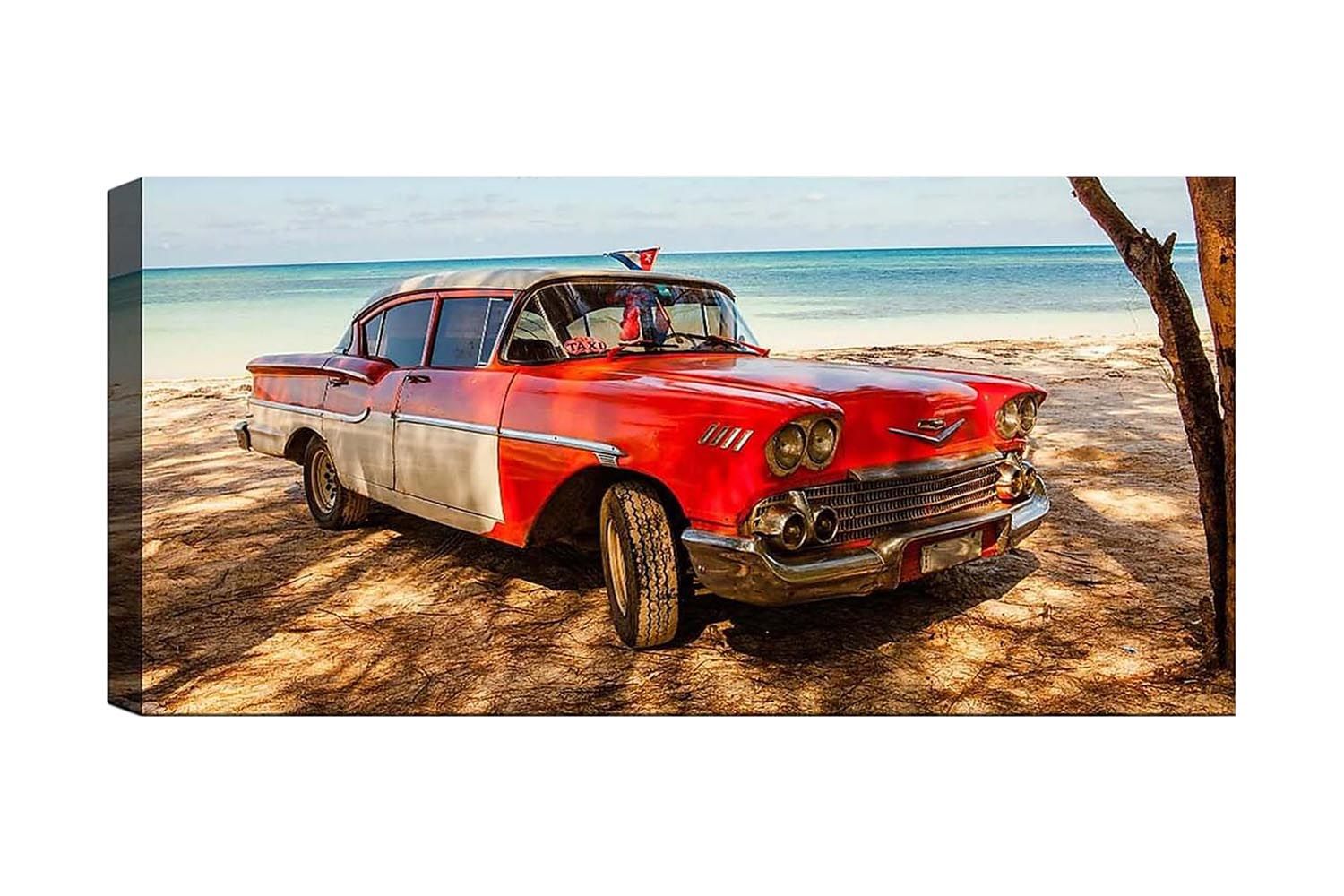Canvastavla YTY Transportation Flerfärgad - 120x50 cm (Art.nr 1184513) — Chilli