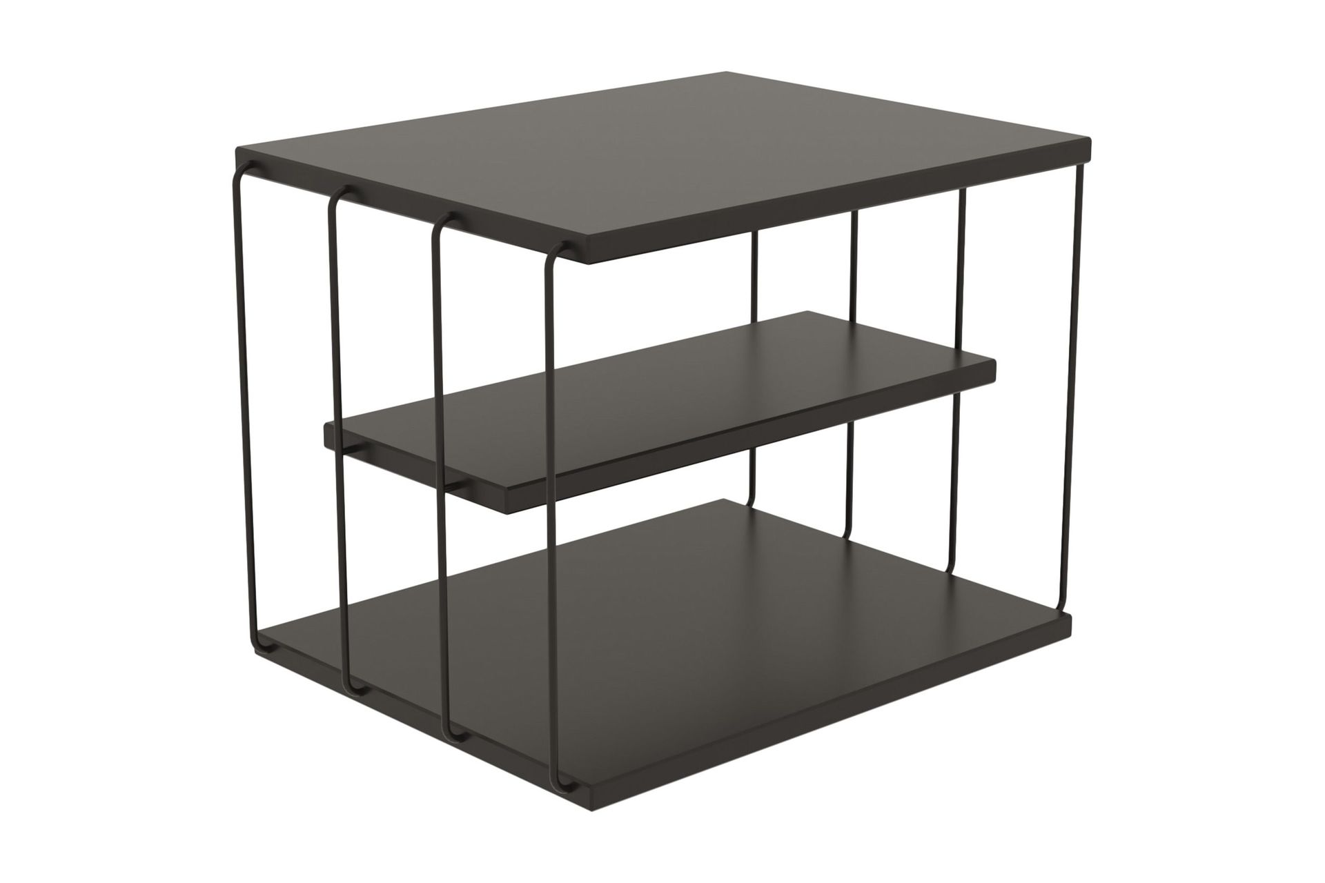 Ljusfors Sidobord 50 cm - Antracit/Svart — Chilli