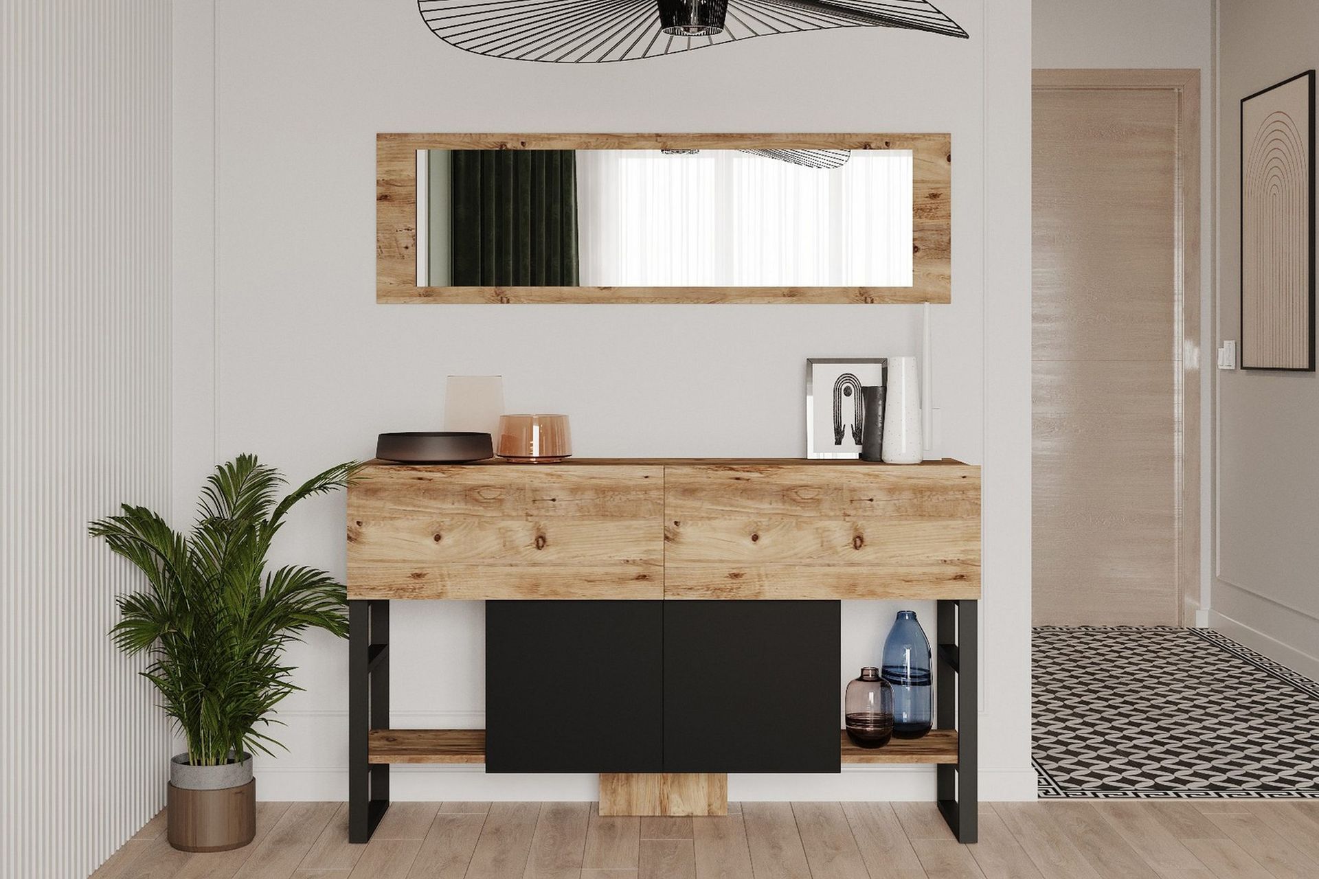 Rinorea Konsollbord 139x83,6 cm - Grön — Chilli