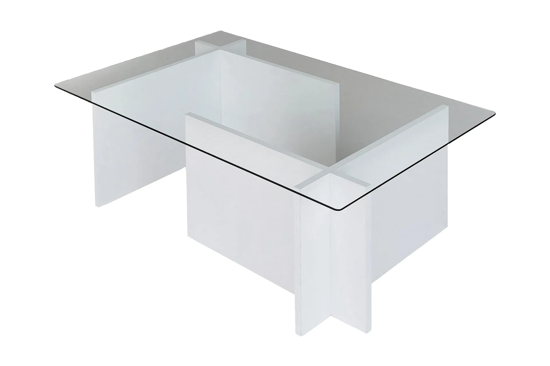 Almasi Soffbord 105x40x105 cm - Vit — Chilli