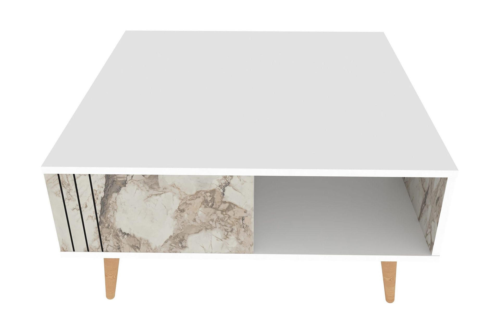 Andifli Soffbord 89,6x46,5x89,6 cm - Vit — Chilli