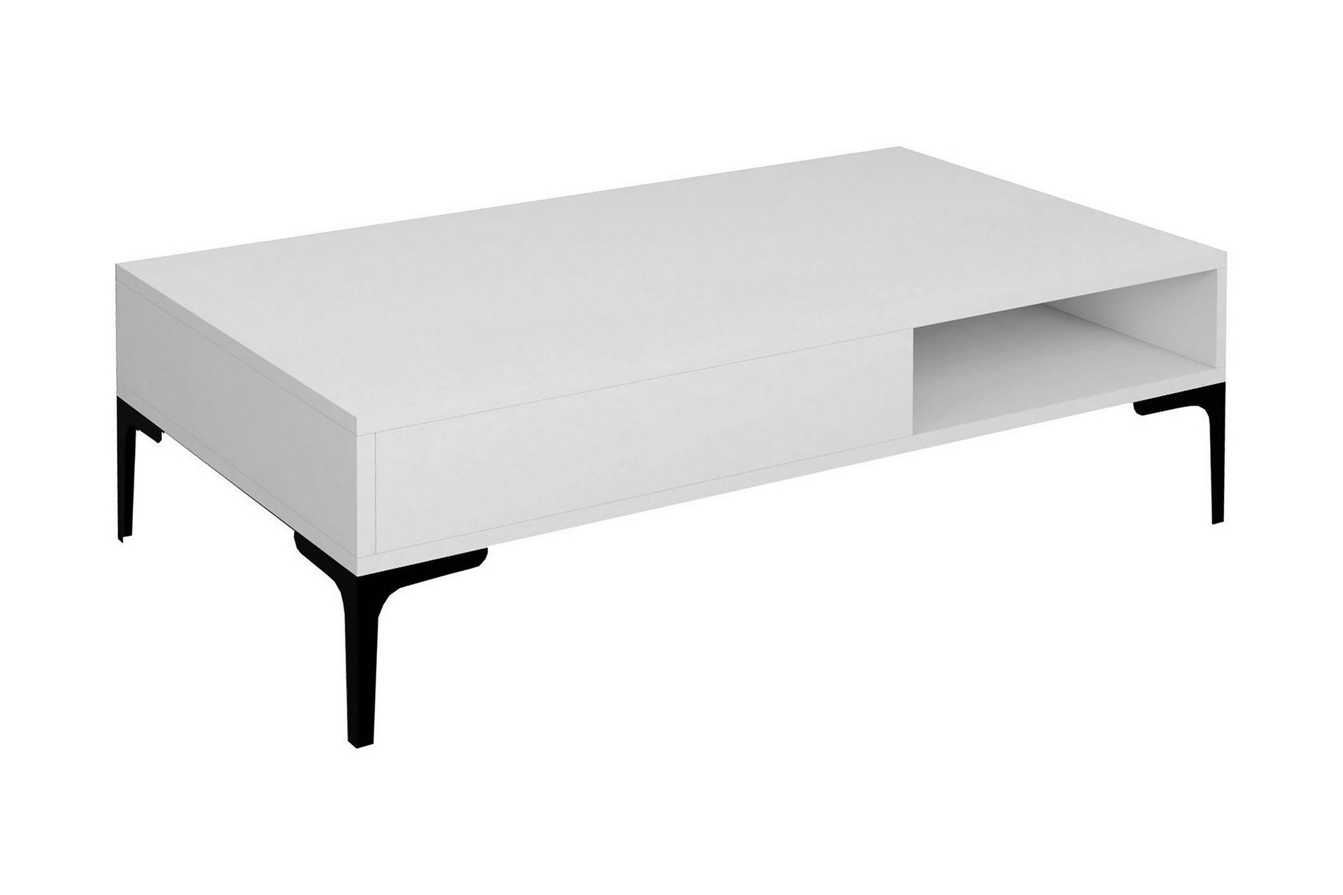 Poko Soffbord 105x32,6x105 cm - Vit — Chilli