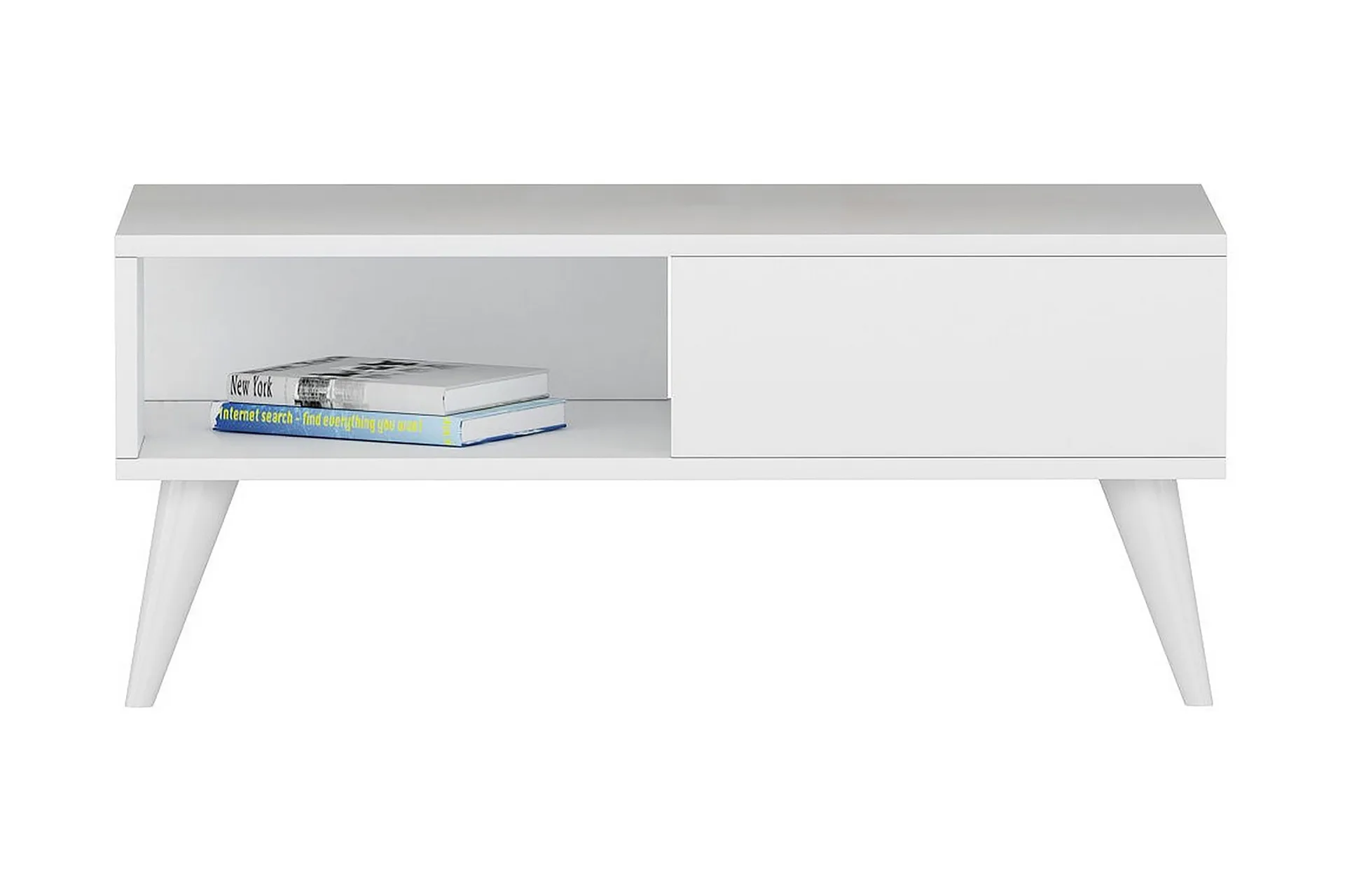 Sebseda Soffbord 90x40x90 cm - Vit — Chilli