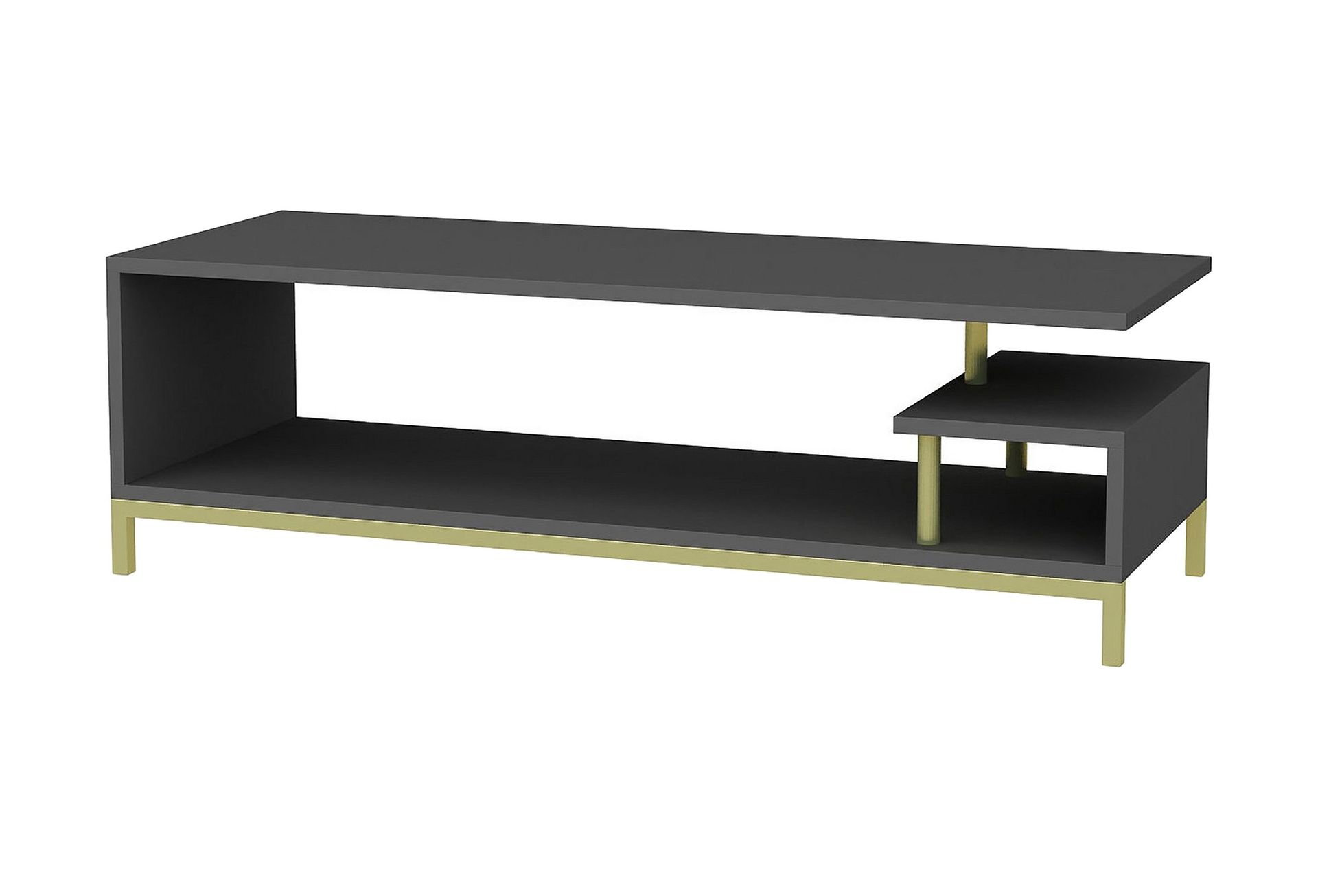 Andifli Tv-bänk 120x37,6 cm - Guld (Art.nr 1667512) — Chilli
