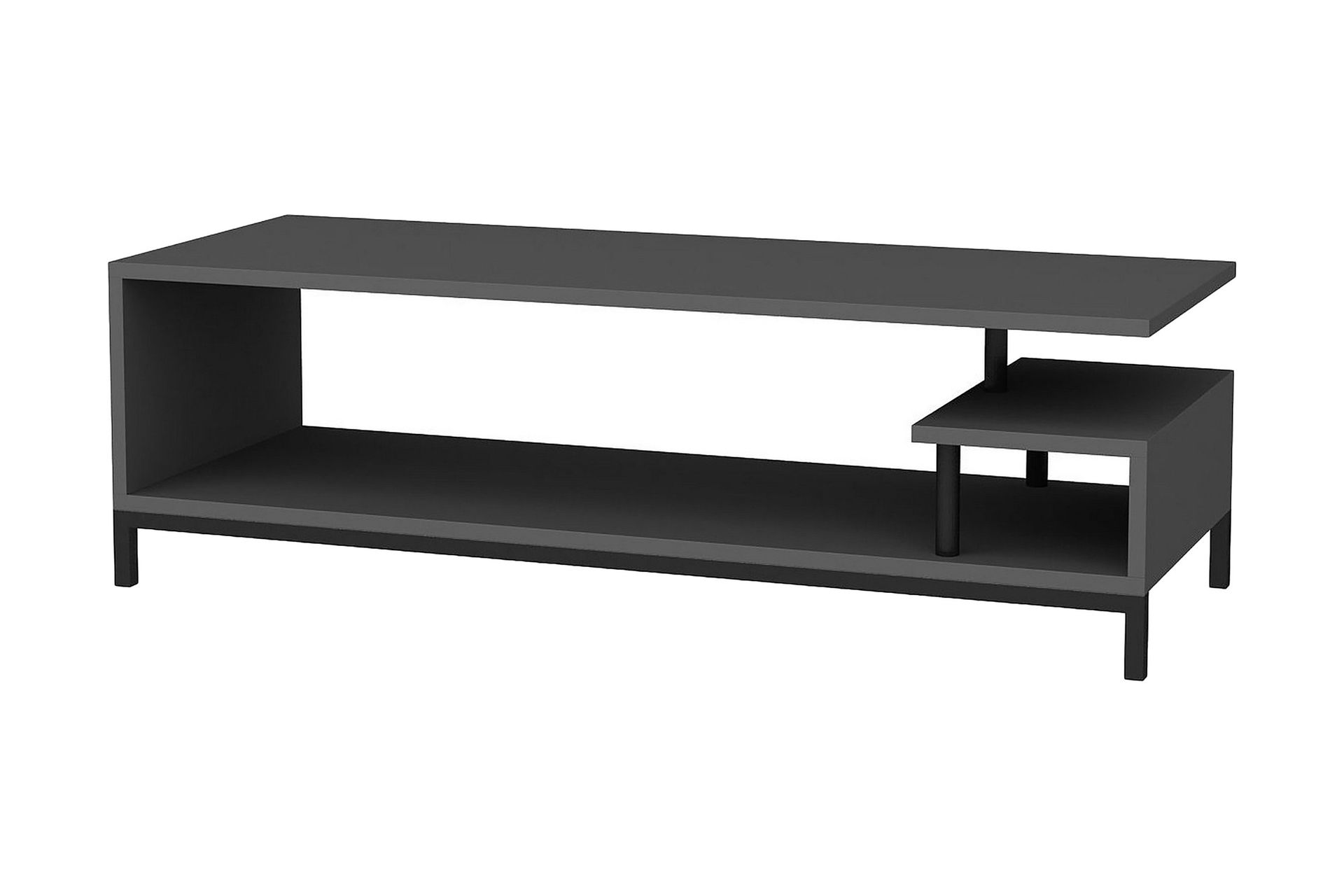 Andifli Tv-bänk 120x37,6 cm - Svart (Art.nr 1668238) — Chilli