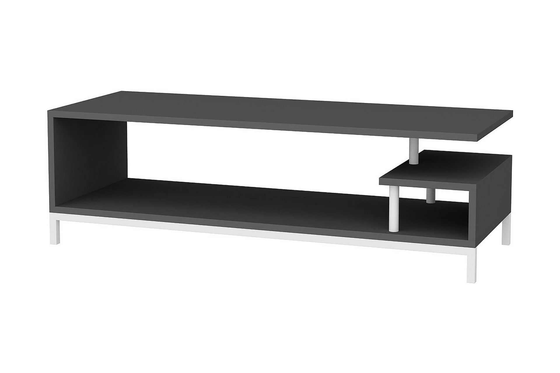 Andifli Tv-bänk 120x37,6 cm - Vit (Art.nr 1667542) — Chilli