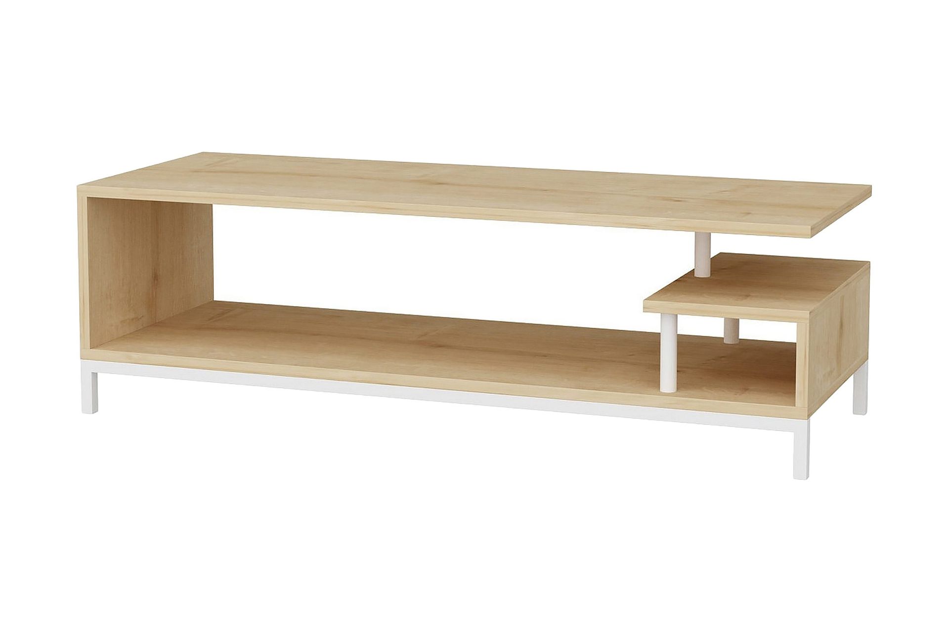 Andifli Tv-bänk 120x37,6 cm - Vit (Art.nr 1668140) — Chilli
