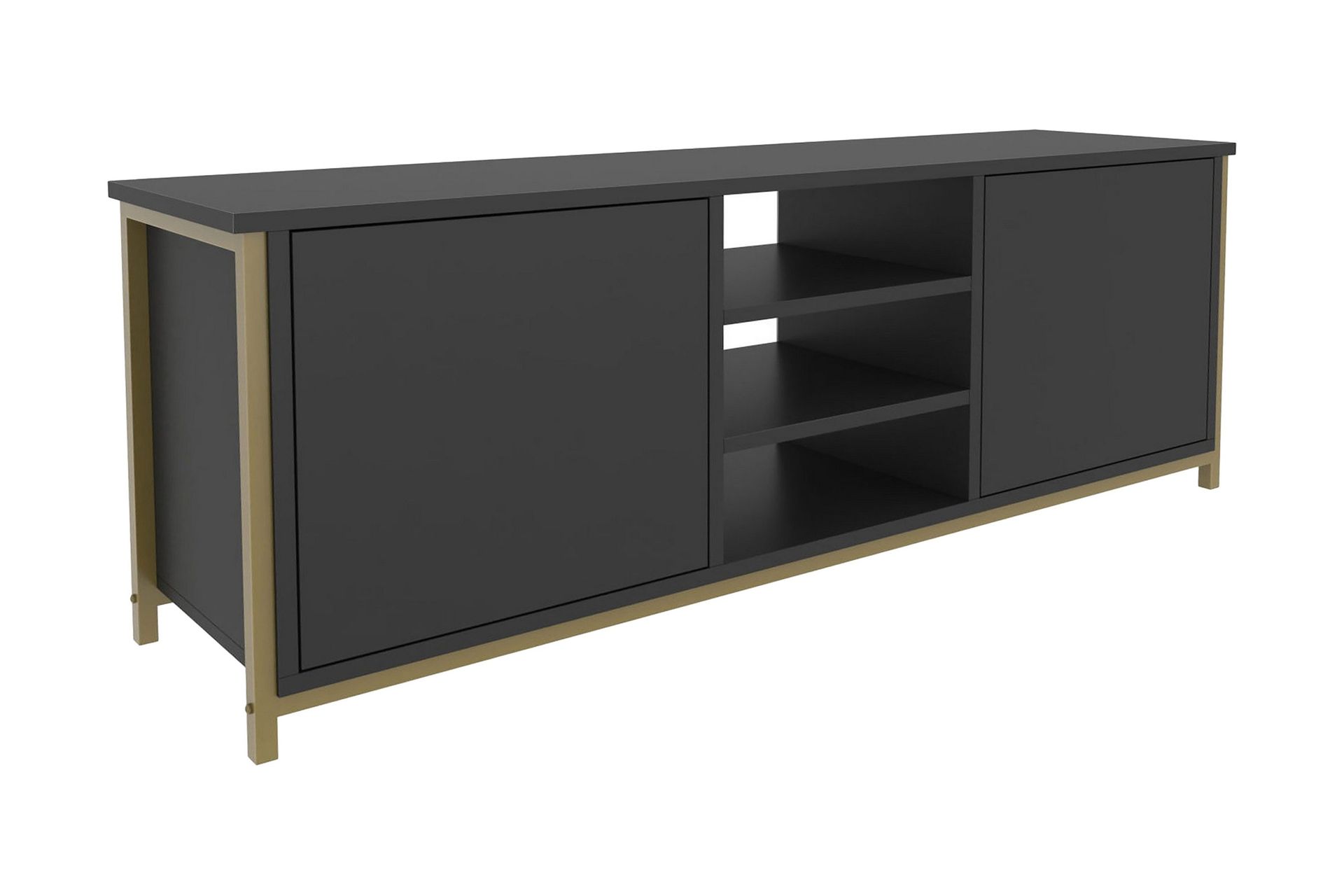 Andifli Tv-bänk 140x50,8 cm - Guld (Art.nr 1668022) — Chilli