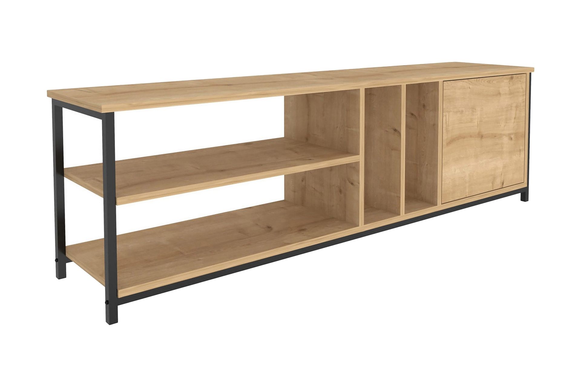 Andifli Tv-bänk 140x50,8 cm - Svart (Art.nr 1668180) — Chilli