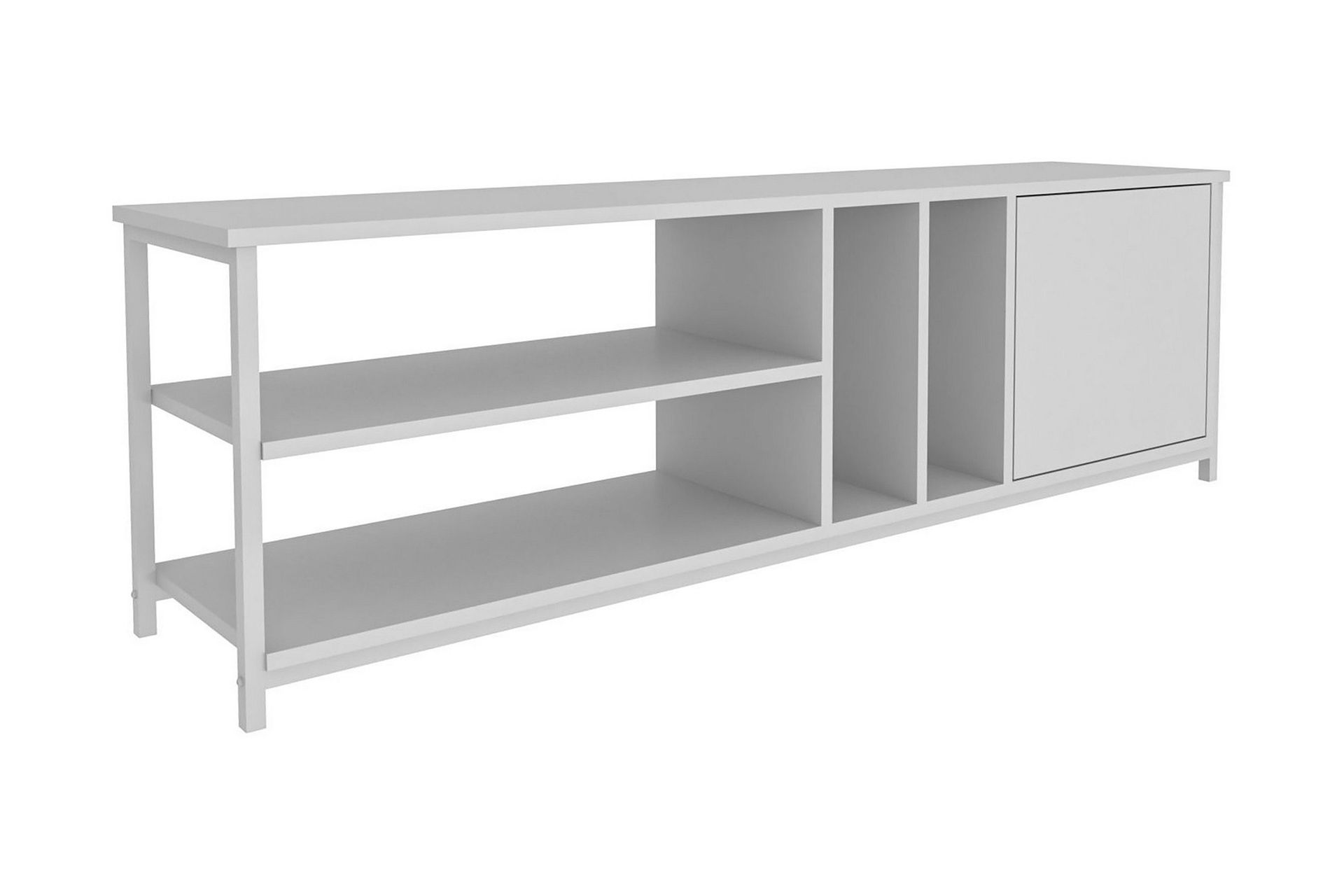 Andifli Tv-bänk 140x50,8 cm - Vit (Art.nr 1667701) — Chilli