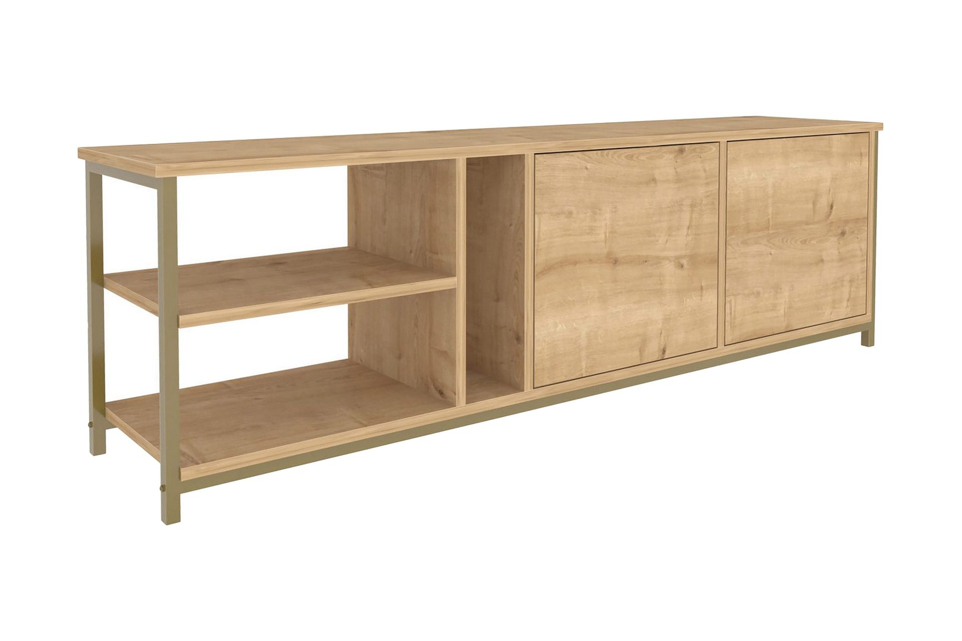 Andifli Tv-bänk 160x50,8 cm - Brun — Chilli