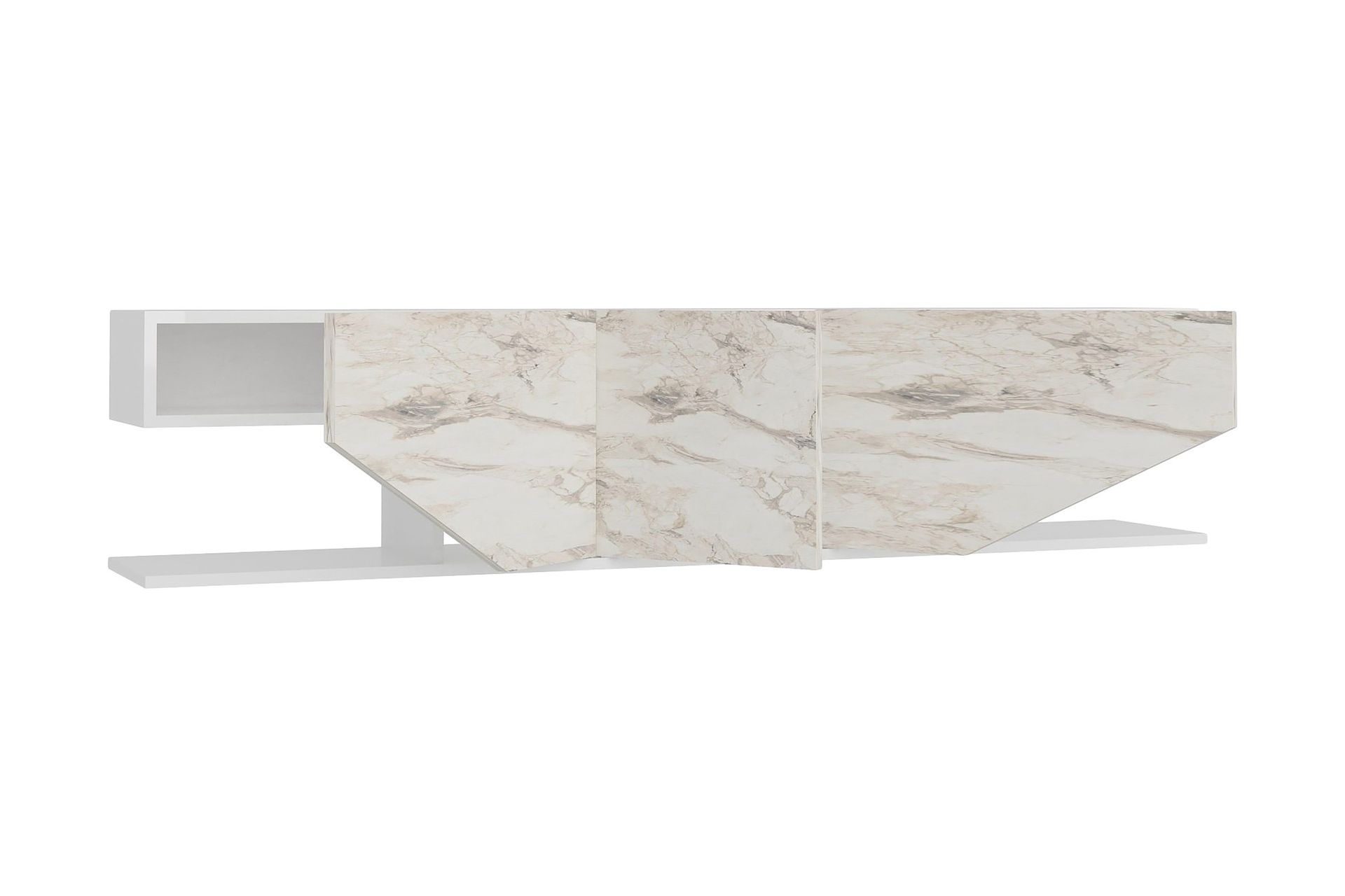 Andifli Tv-bänk 180x45 cm - Vit — Chilli