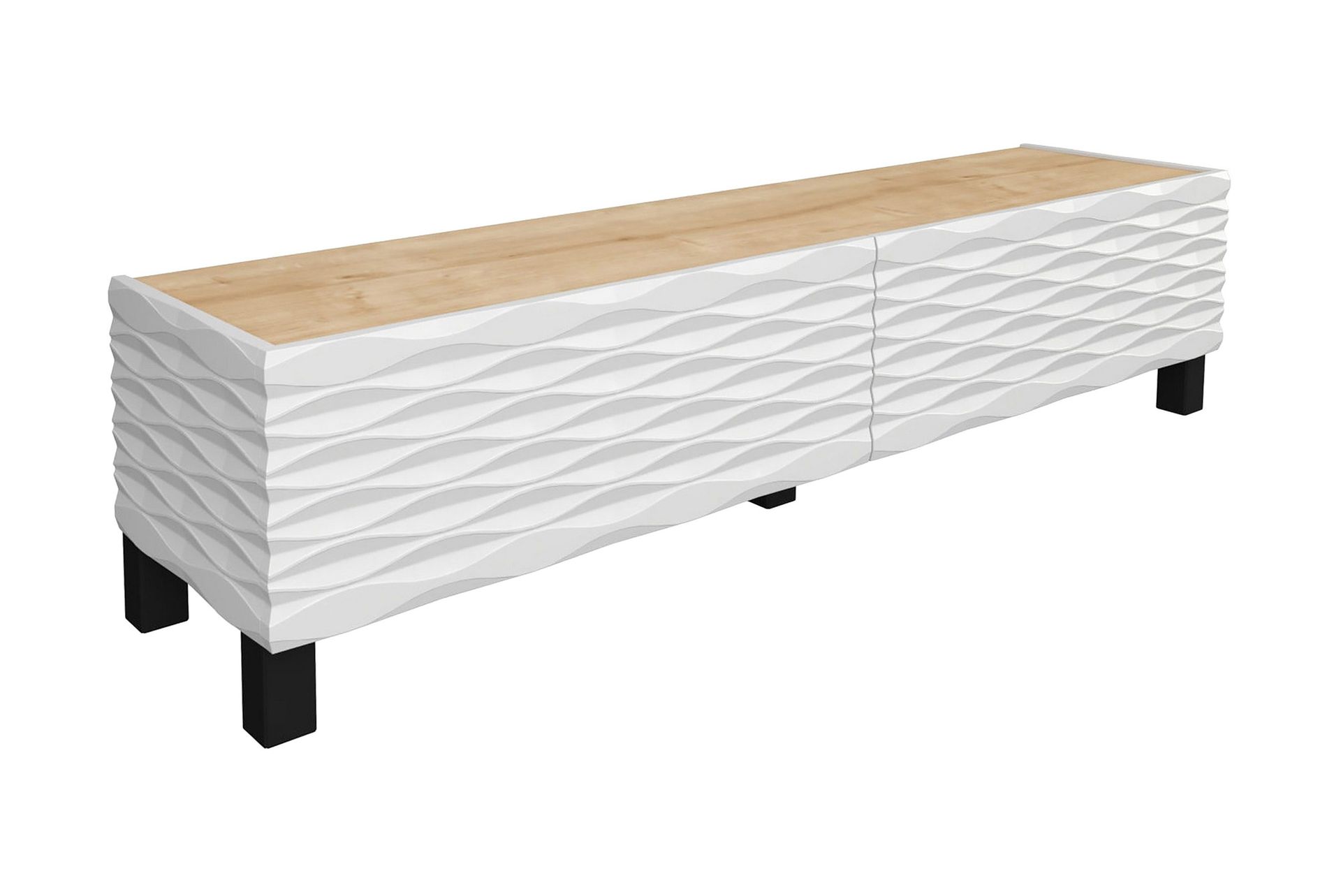 Rinorea Tv-bänk 149,2x38 cm - Blå — Chilli