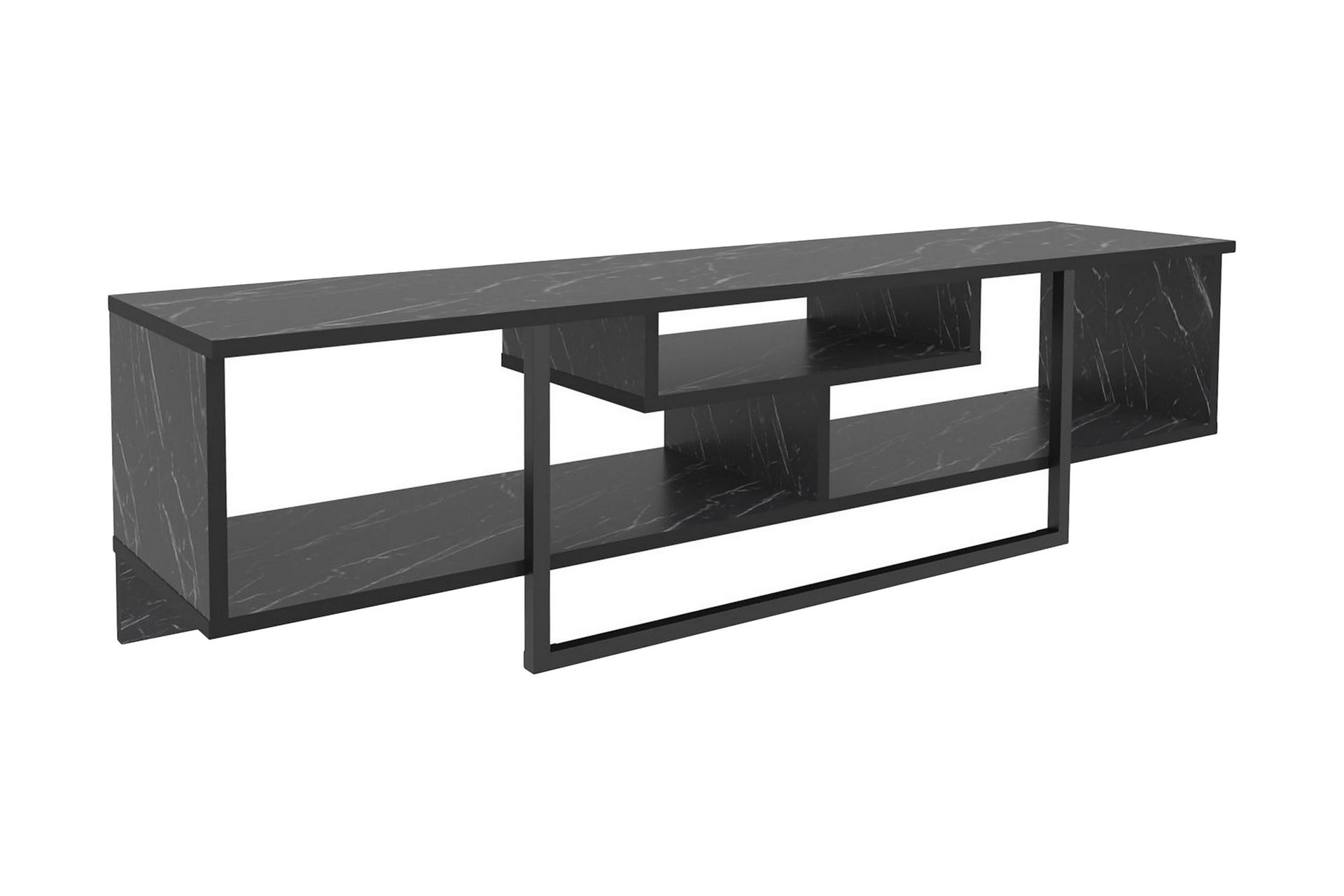 Rinorea Tv-bänk 150x40 cm - Svart (Art.nr 1668240) — Chilli