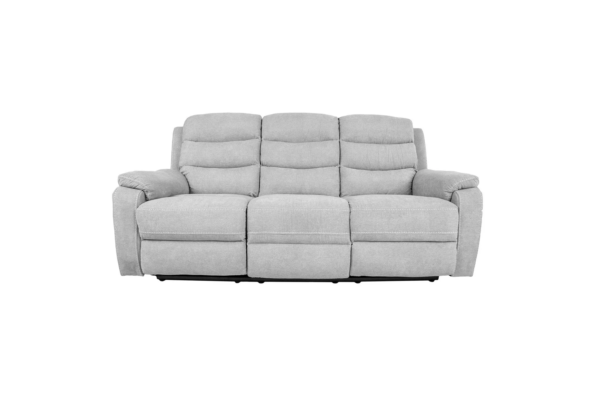 Mimi Reclinersoffa 3-sits Ljusgrå — Chilli