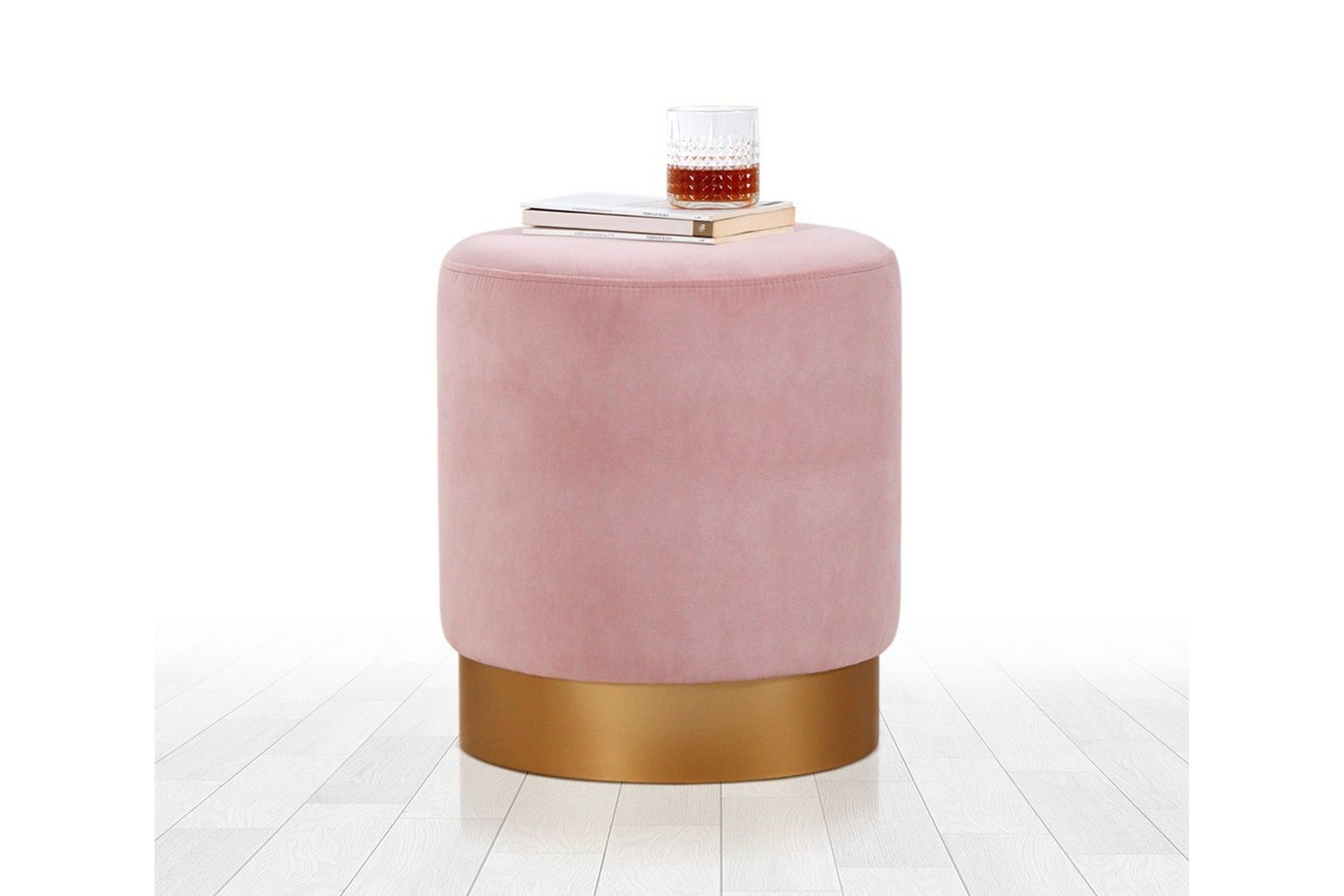 Owensboro Sittpuff 40 cm - Rosa — Chilli